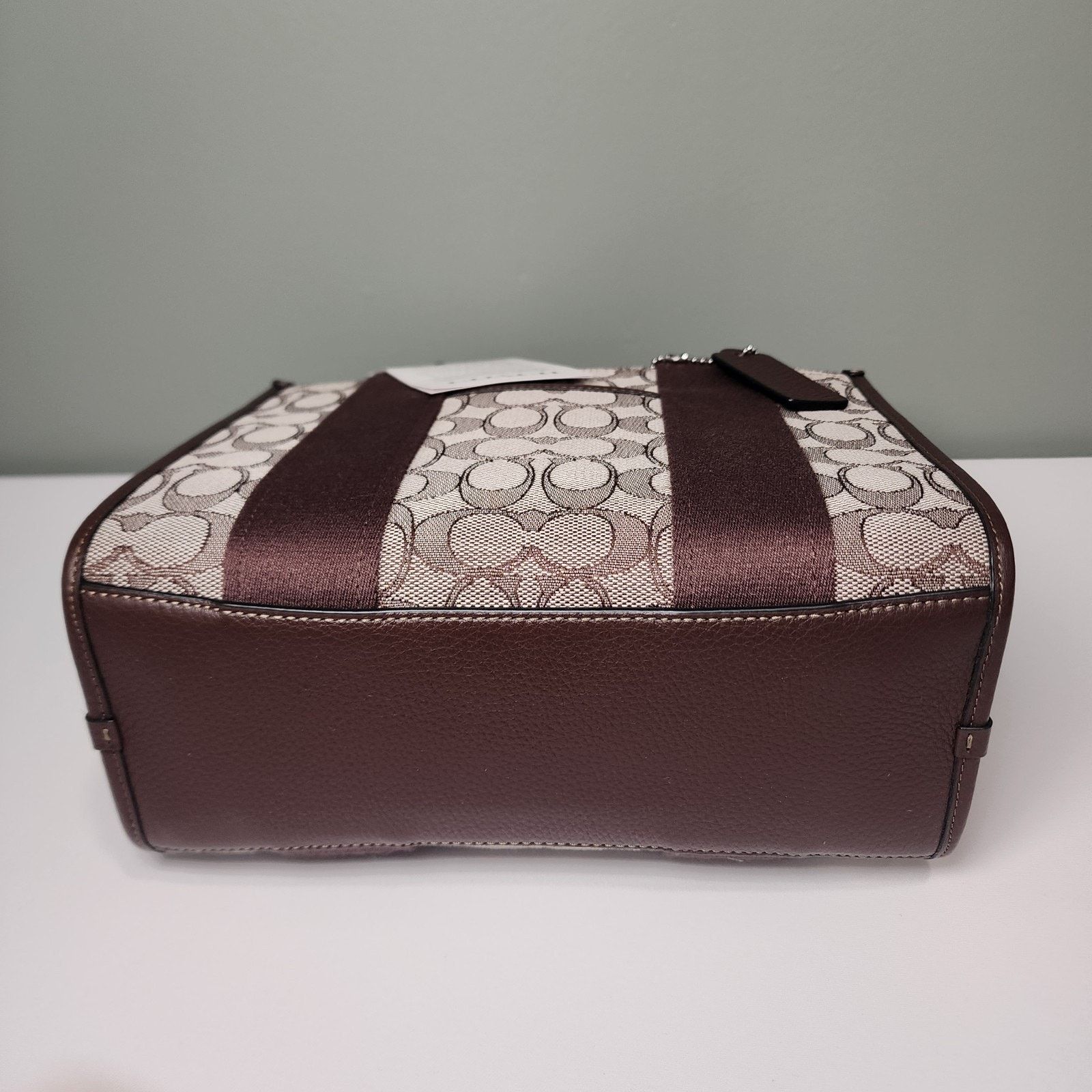 Coach Coach CAR78 Smith Tote Bag 24 Signature Jacquard Oak/Maple Size ONE SIZE - 6 Thumbnail