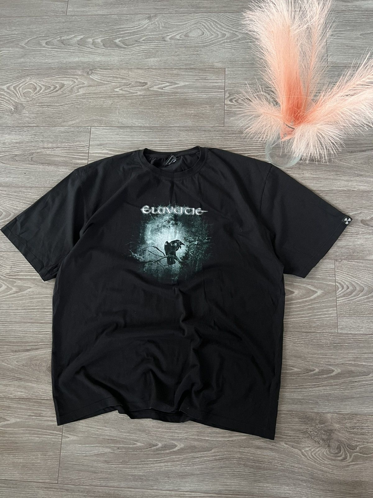 Band Tees × Vintage ‼️RARE‼️Vintage Eluveitie Blast!Merch Spaniard BigLogo T-Shirt Size US XXL / EU 58 / 5 - 13 Thumbnail