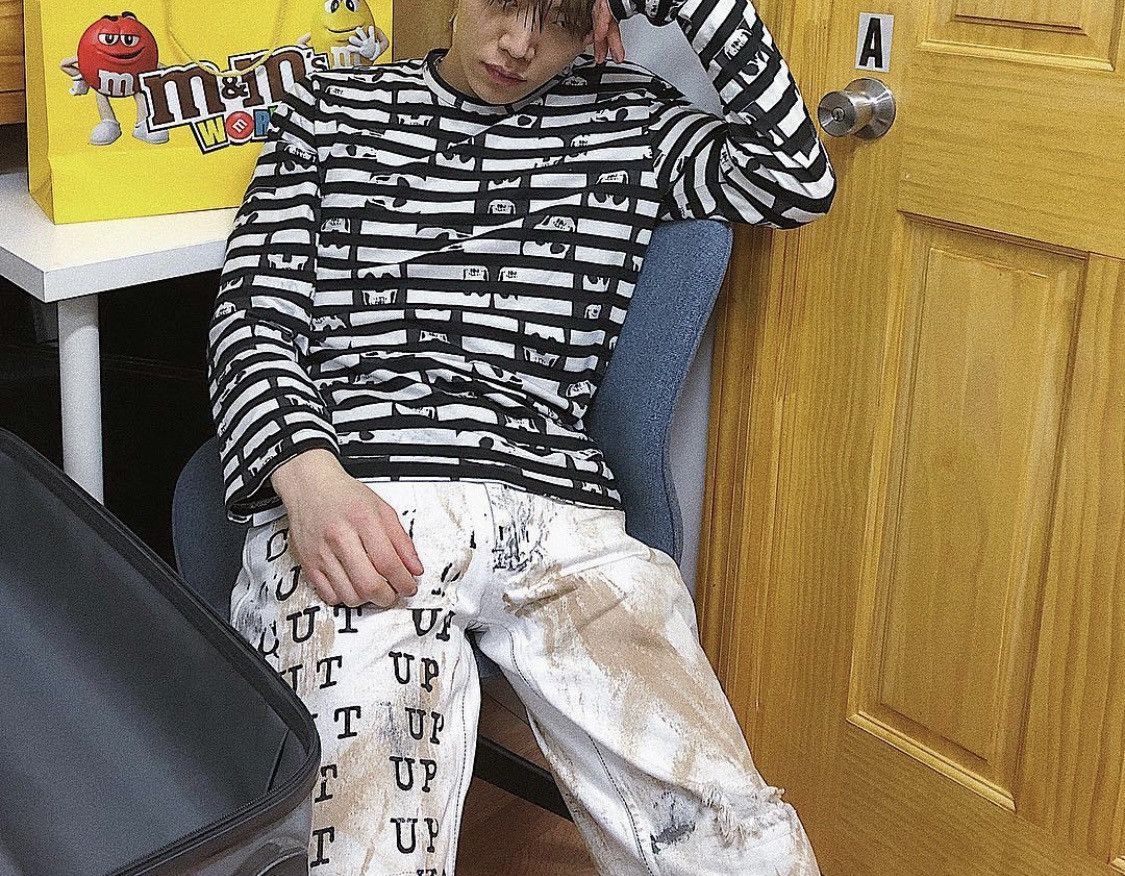Comme des Garcons Homme Plus Comme des Garçons Homme Plus 11SS Skull Stripe Long Sleeve Size US M / EU 48-50 / 2 - 1 Thumbnail