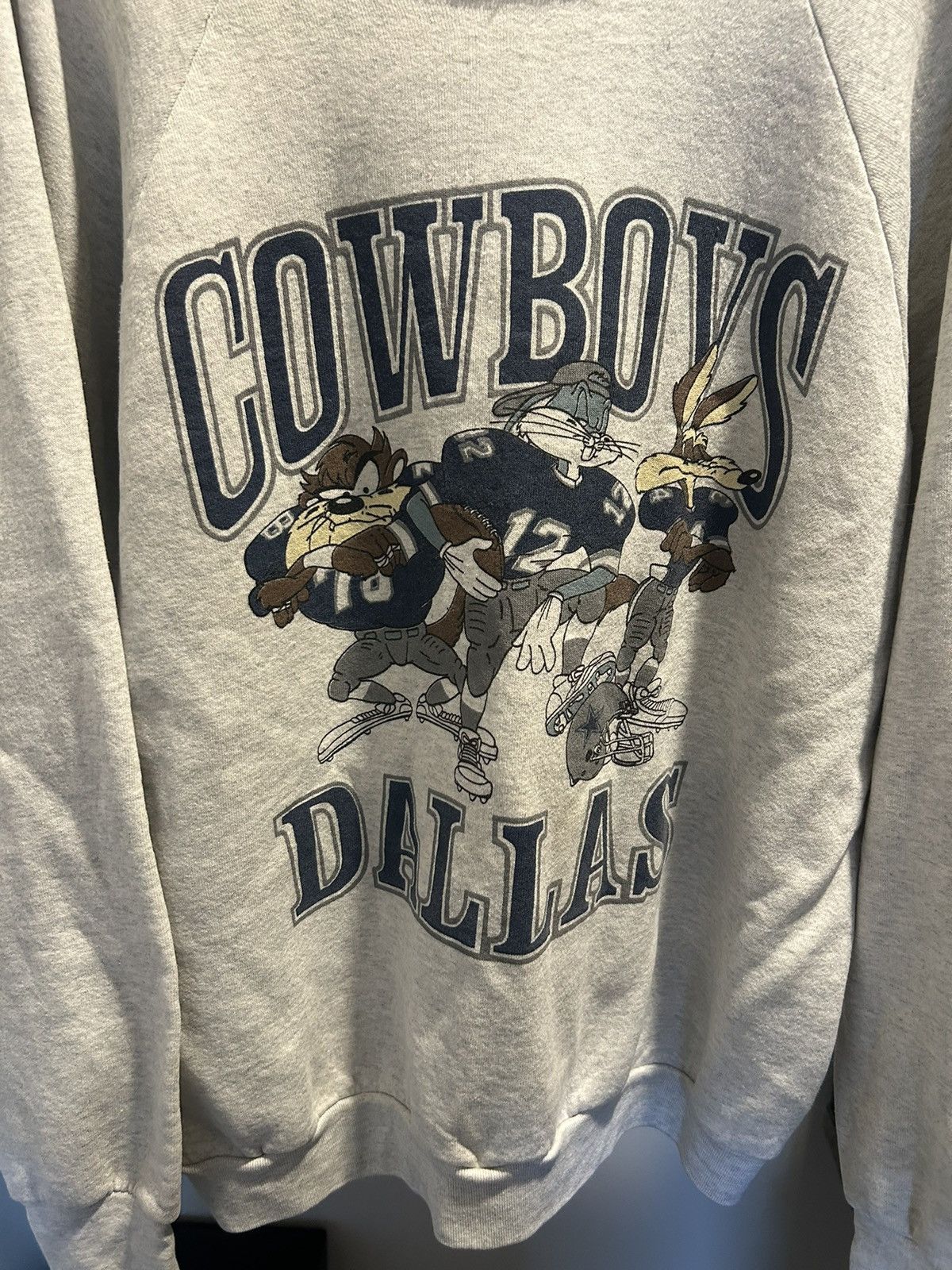 Vintage Cowboys Looney Tunes Vintage Taz Crewneck Size US L / EU 52-54 / 3 - 2 Thumbnail