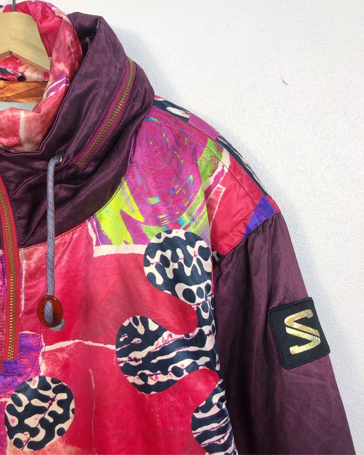 Salomon Rare Vintage Salomon Ski Half Zip Jacket Size US L / EU 52-54 / 3 - 4 Thumbnail