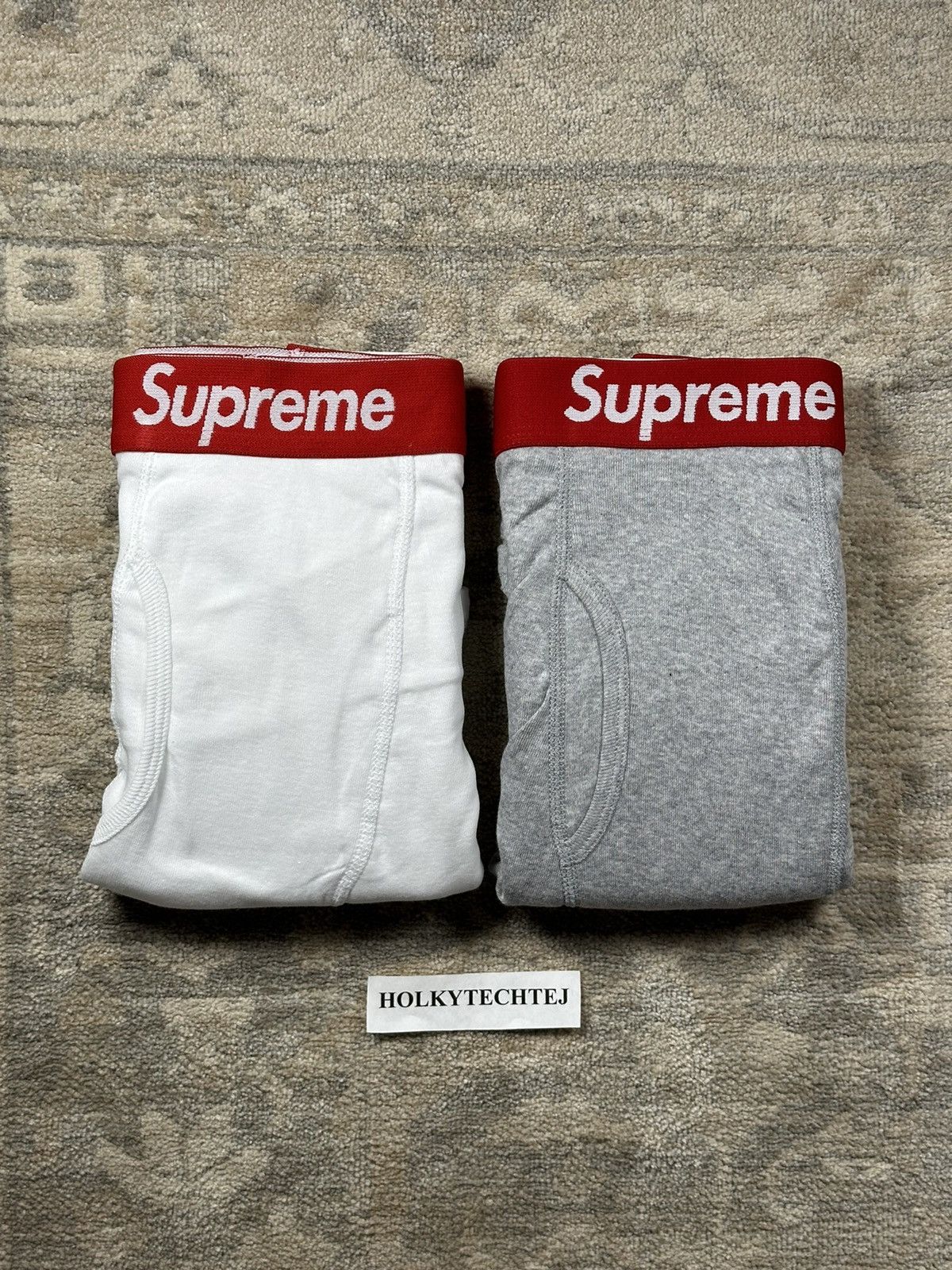 M Supreme Hanes Boxer Briefs 2 Pack グレー 【公式通販】