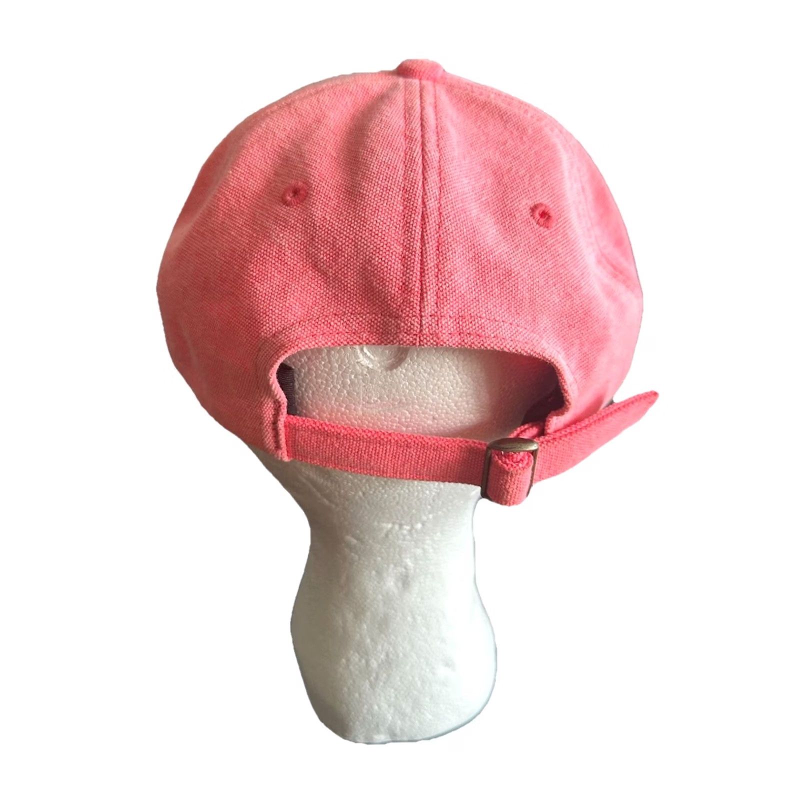Noah NOAH Core Logo 6-Panel Cap Pink Canvas Hat Cap RARE NWOT Men Baseball Cap Adjustable One Size Cotton Canvas Brand Noah Cap Size ONE SIZE - 5 Thumbnail