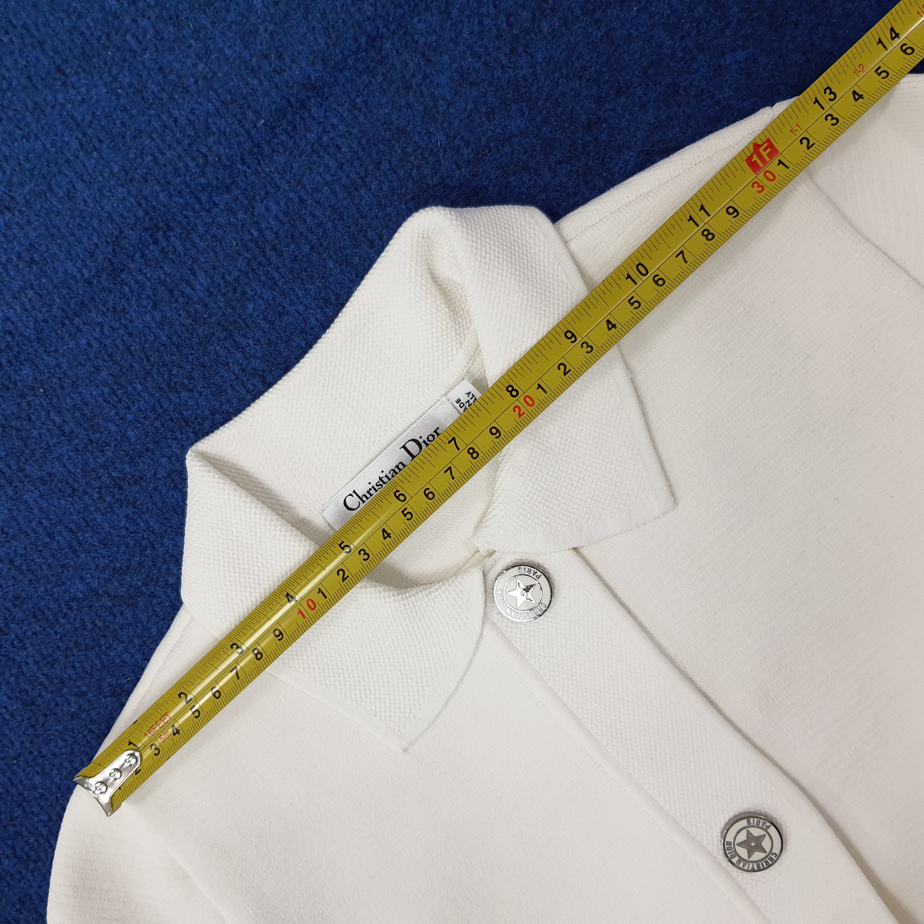 Christian Dior Monsieur Vintage Christian Dior Paris Knit Jacket Italy C254N25 Size XS / US 0-2 / IT 36-38 - 12 Thumbnail