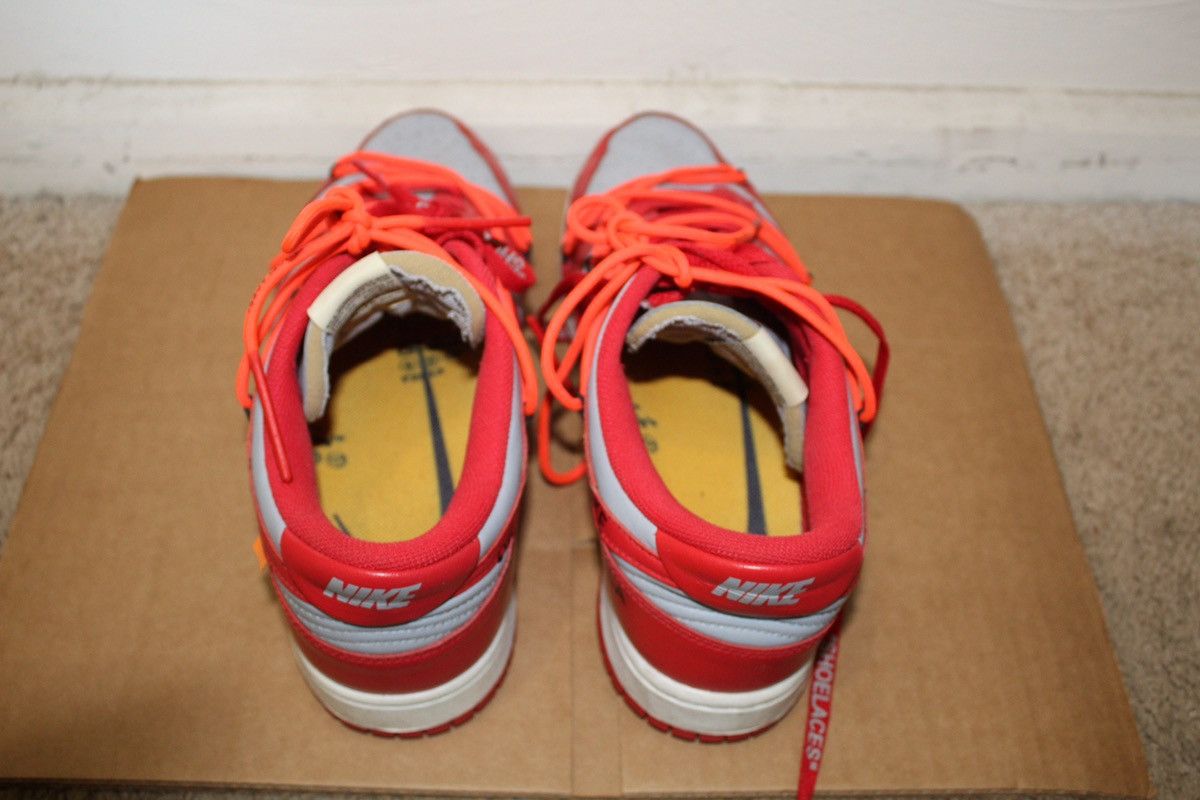 Nike Off-White Nike Dunk Low Size US 11 / EU 44 - 4 Thumbnail