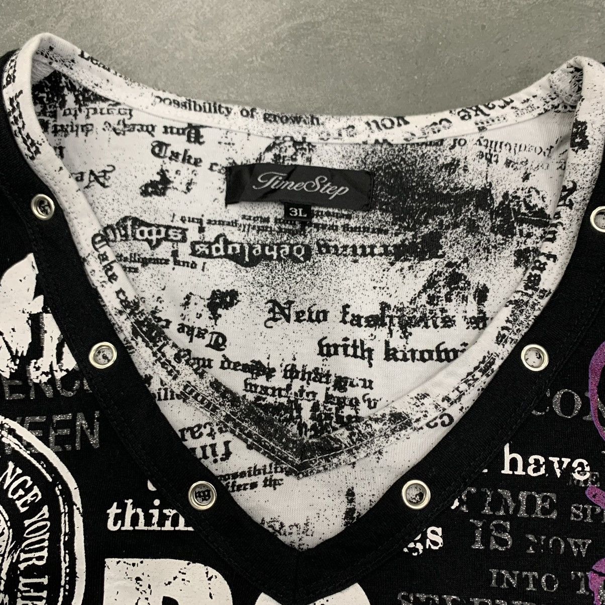 If Six Was Nine × Japanese Brand × Le Grande Bleu (L.G.B.) Y2K Time Step Cross Punk Rock Seditionaries Sleeve Less Size US L / EU 52-54 / 3 - 5 Thumbnail