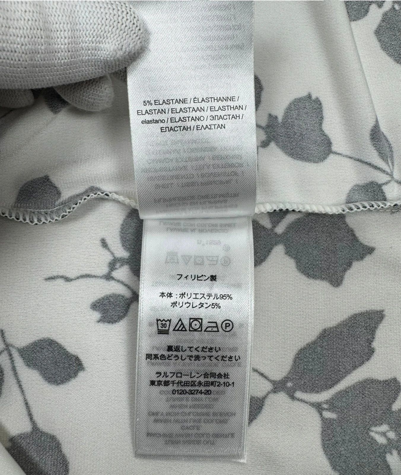 Lauren Ralph Lauren Lauren Ralph Lauren Collared Blouse Floral Printed size L Size L / US 10 / IT 46 - 14 Thumbnail