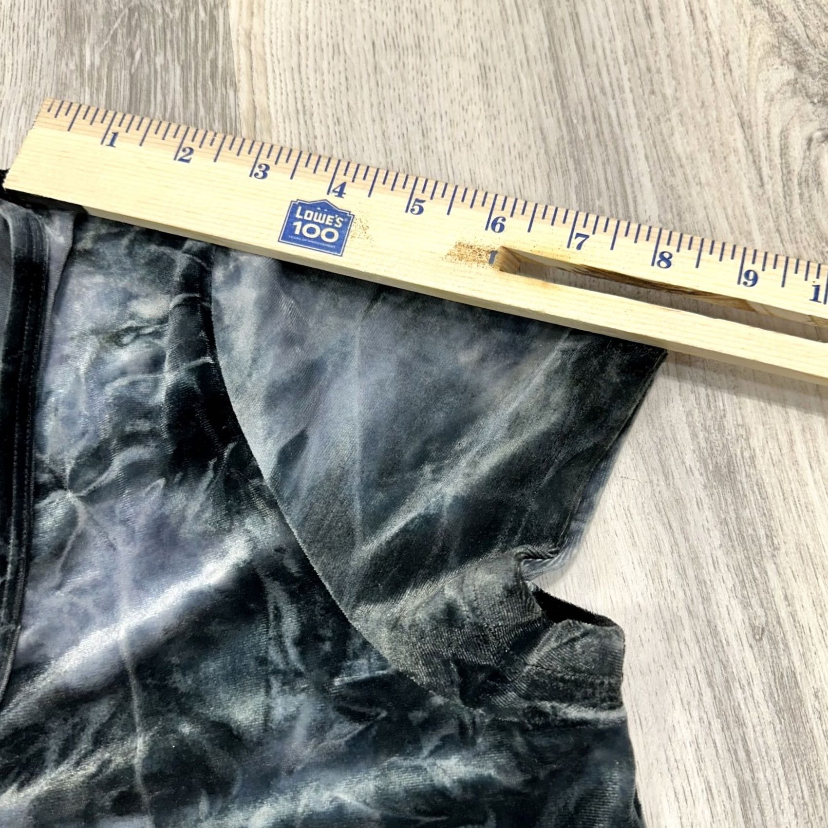American Eagle Outfitters American Eagle Outfitters Shirt Tee Gray Green Velvet Tie Dye Cropped L Women’s Short Sleeve Stretch Polyester CPO Womens Size L / US 10 / IT 46 - 7 Thumbnail