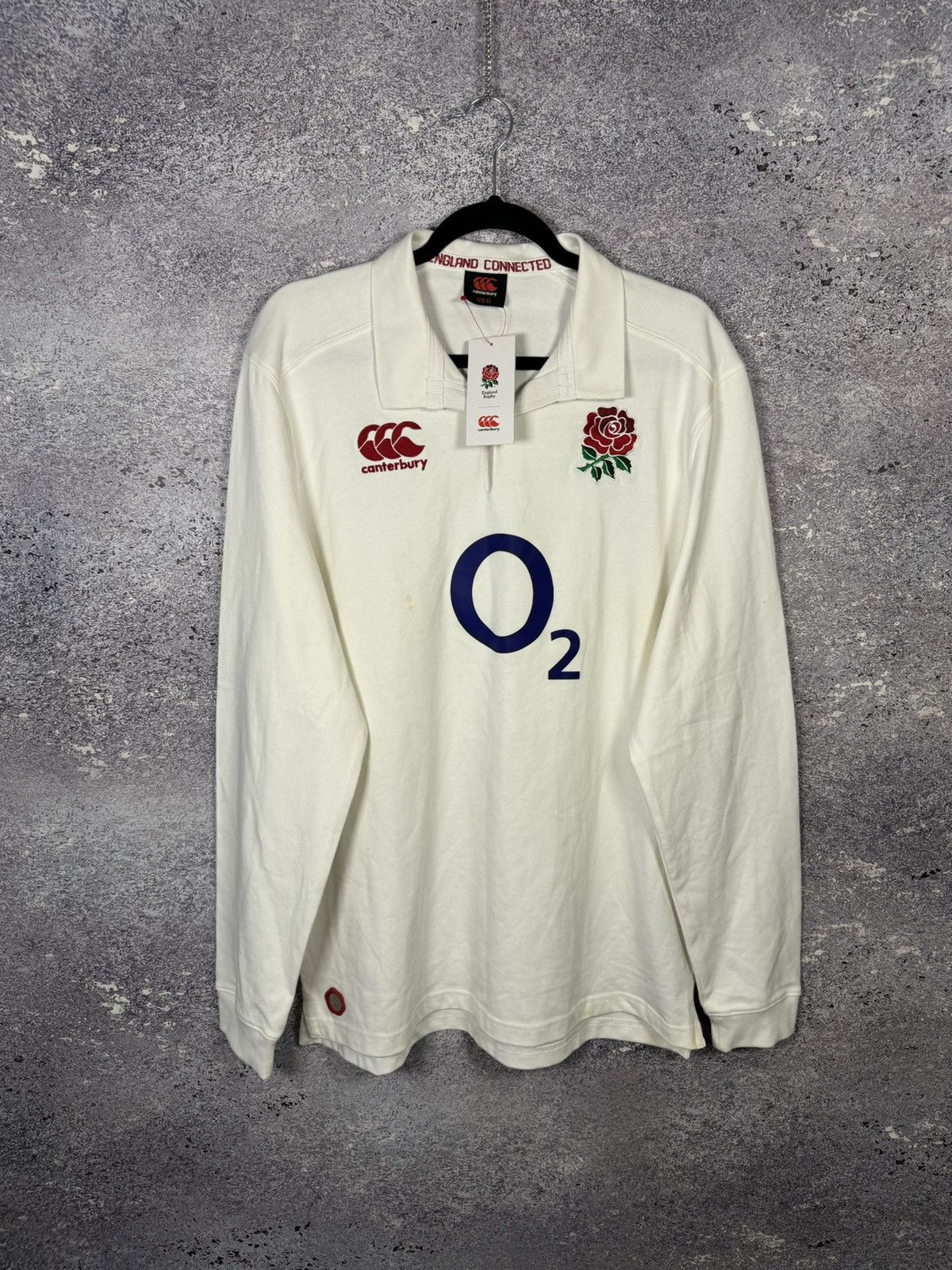 Canterbury of New Zealand NWT England Rugby Union Team Shirt Jersey Canterbury Size US XL / EU 56 / 4 - 1 Thumbnail
