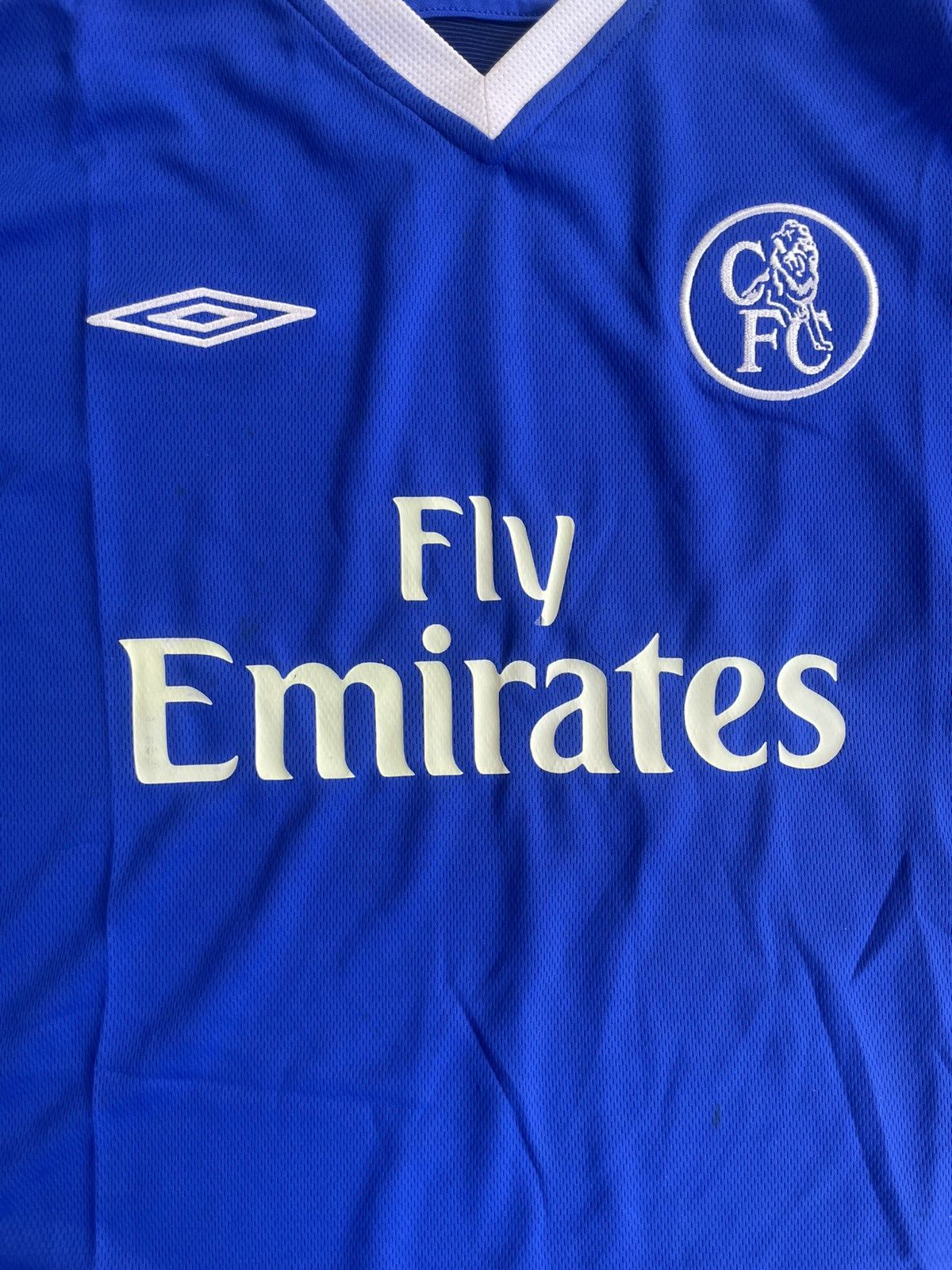 Chelsea Soccer Vintage Umbro Soccer Jersey Chelsea Football Rare Size US L / EU 52-54 / 3 - 4 Thumbnail