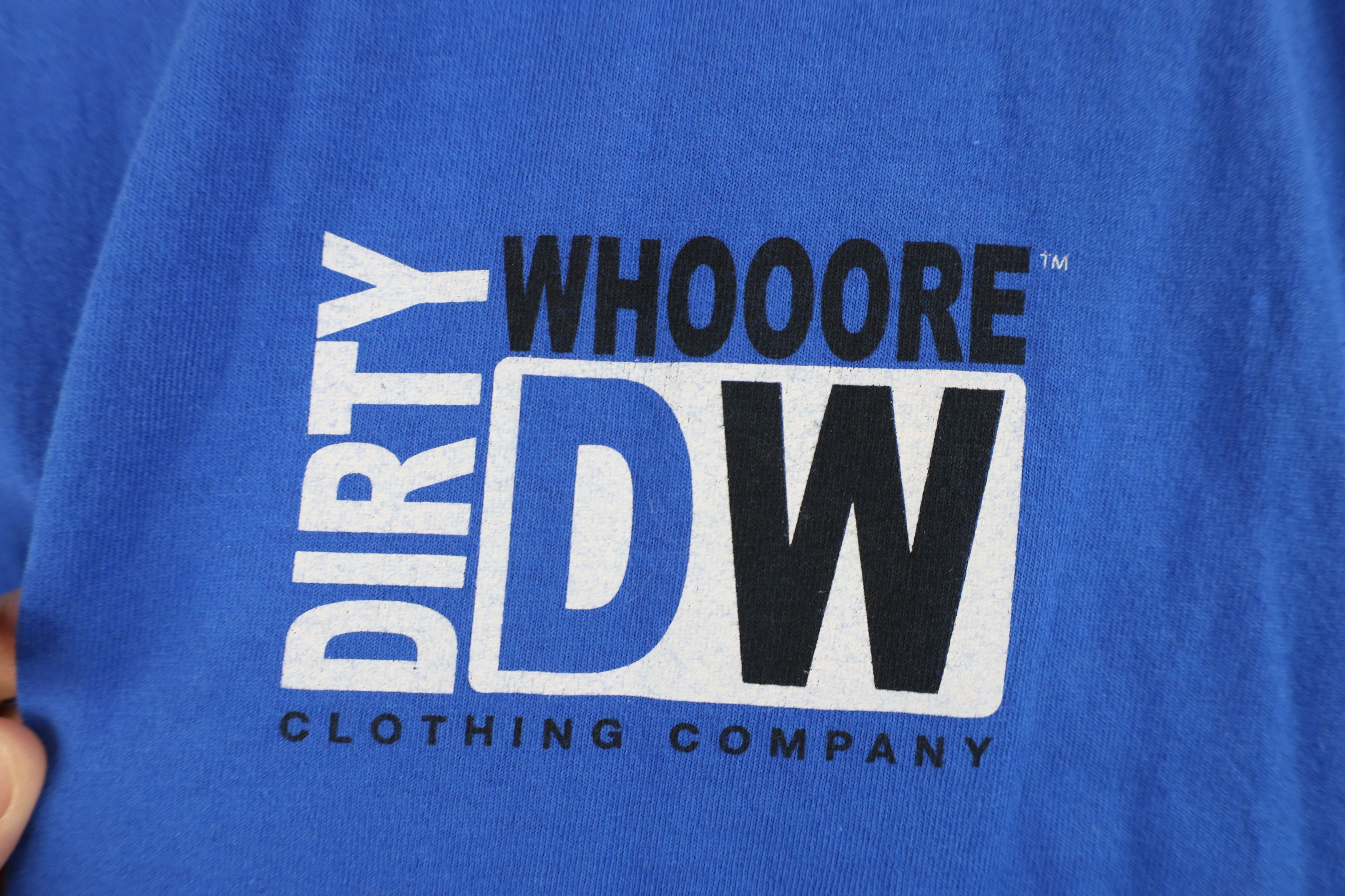 Vintage Vintage Streetwear Whooore Clothing Company T-Shirt Blue Size US S / EU 44-46 / 1 - 4 Thumbnail