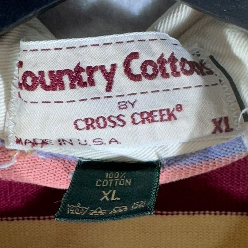 Other Country Cotton Striped Long Sleeve Rugby Size US XL / EU 56 / 4 - 8 Thumbnail