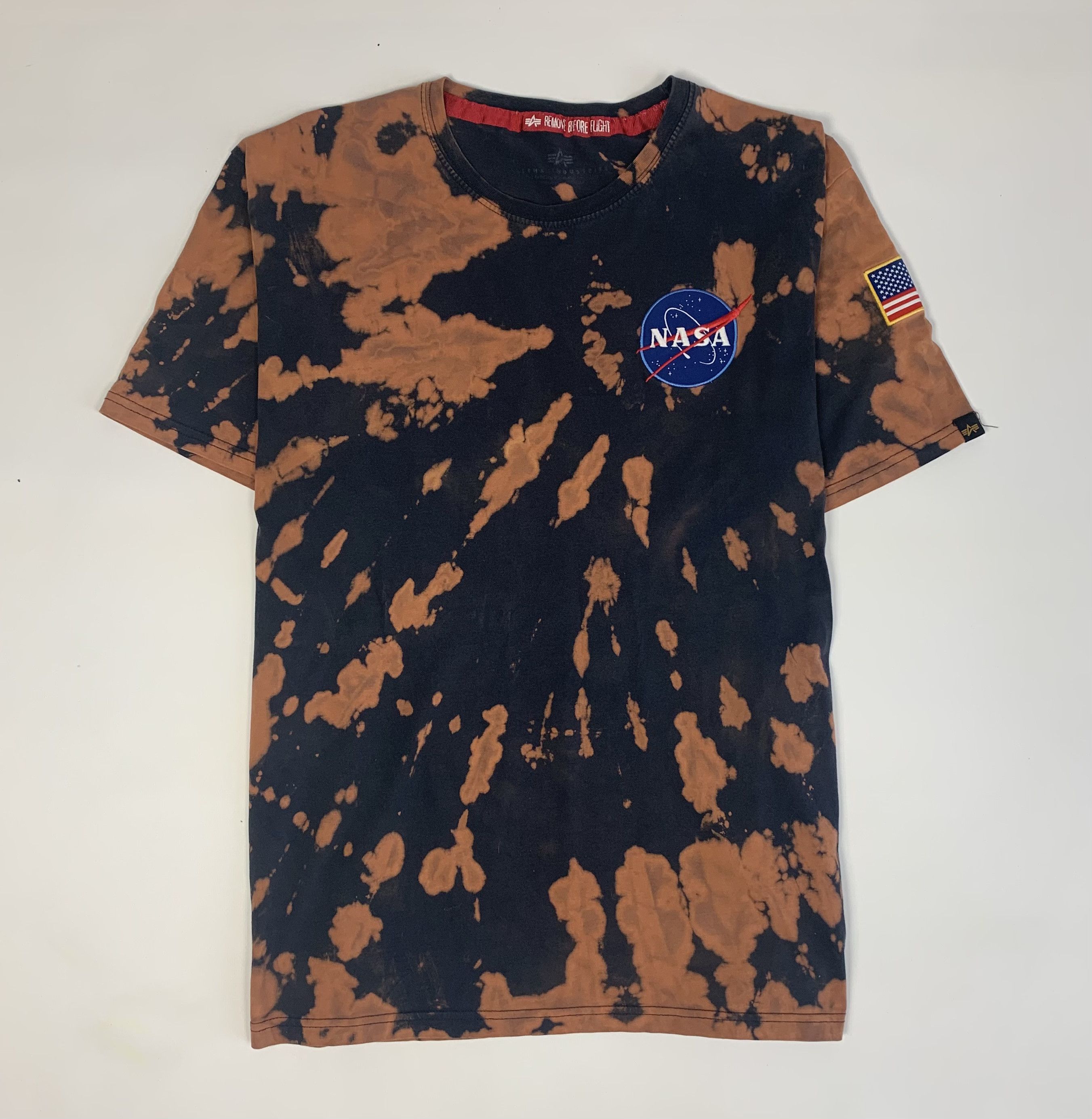 Alpha Industries × Designer CRAZY Alpha Industries NASA Custom Tie Dye Tee 1/1 Size US L / EU 52-54 / 3 - 1 Thumbnail