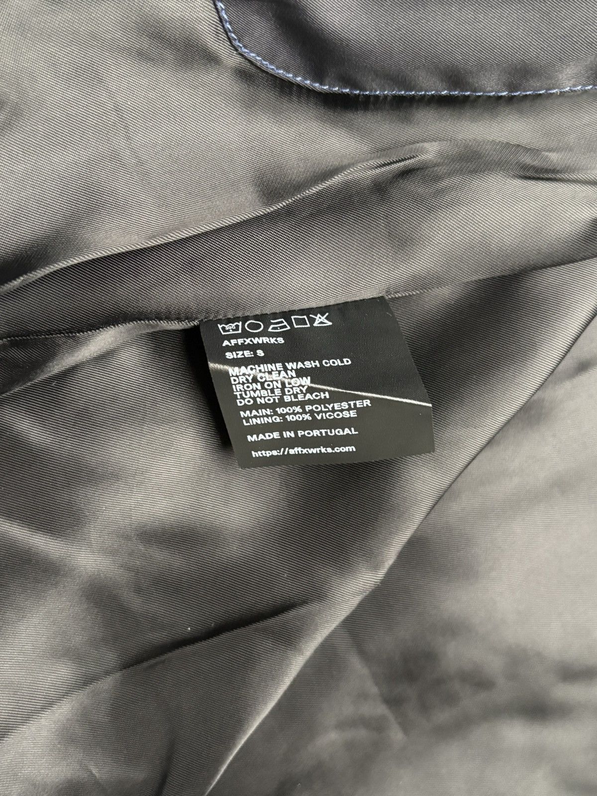 AFFXWRKS AFFXWRKS Boxed Blouson Nylon Twill Zipped Jacket Size US S / EU 44-46 / 1 - 12 Thumbnail