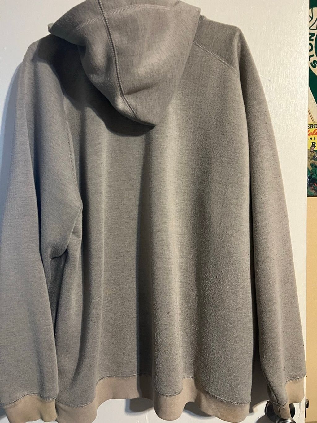 Old Navy Men's Old Navy Gray & Black Active Full-Zip Hoodie XXL Size US XXL / EU 58 / 5 - 2 Thumbnail