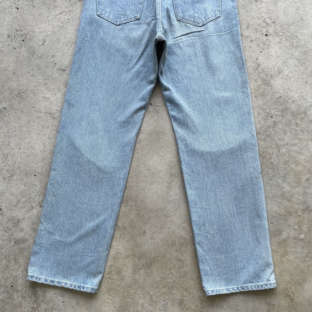 Japanese Brand W30x29💥 Vintage Japanese Brand Faded Blue Jeans Pants Denim Size US 30 / EU 46 - 8 Thumbnail