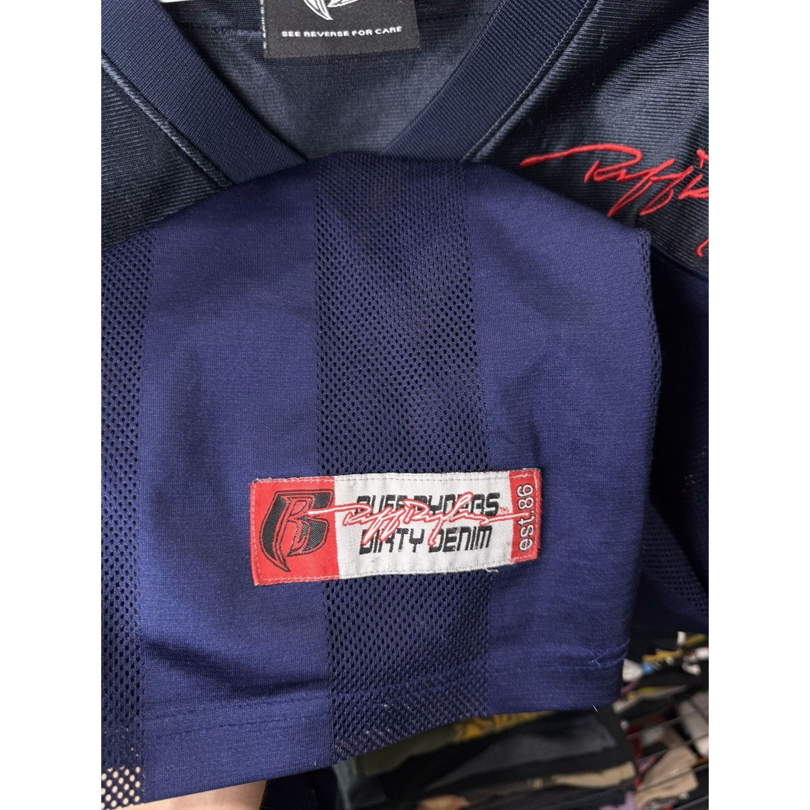 Ruff Ryders 💥Rare! Vintage Ruff Ryders Rap T Shirt Jnco Tapout Jersey Size US XL / EU 56 / 4 - 9 Thumbnail