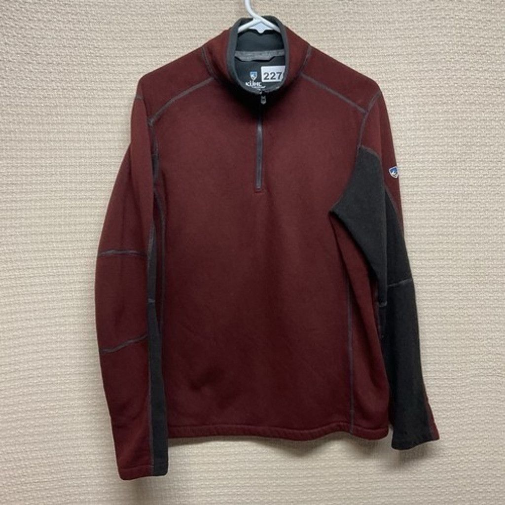 Kuhl Kuhl Sherpa Lined 1/4 Zip MockNeck Sweater Men Size M Size US M / EU 48-50 / 2 - 8 Thumbnail