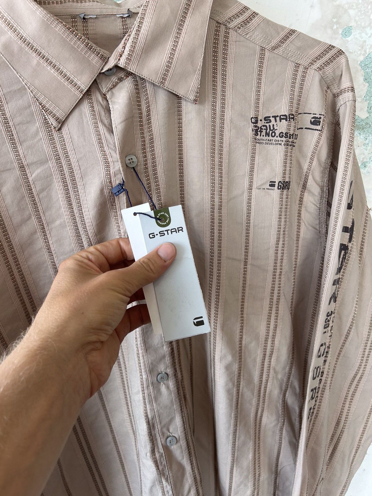 Designer × G-Star G STAR RAW BUTTON SHIRT Size US XL / EU 56 / 4 - 4 Thumbnail