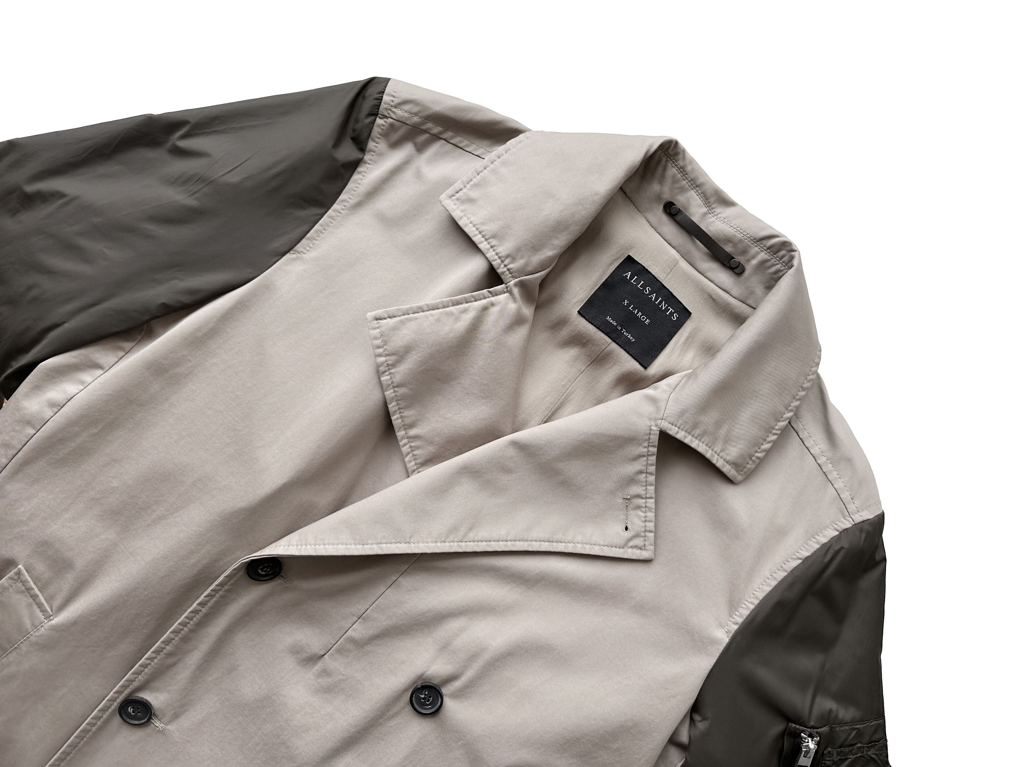 Allsaints All Saints Mac Gunner trench bomber Jacket Size US XL / EU 56 / 4 - 3 Thumbnail