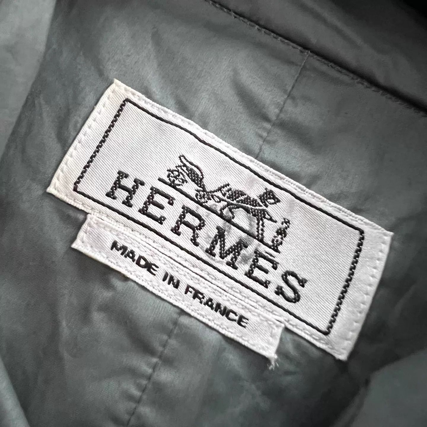 Hermes HERMES Charcoal Gray Turtleneck Shirt 40 BNWT Size US M / EU 48-50 / 2 - 2 Thumbnail