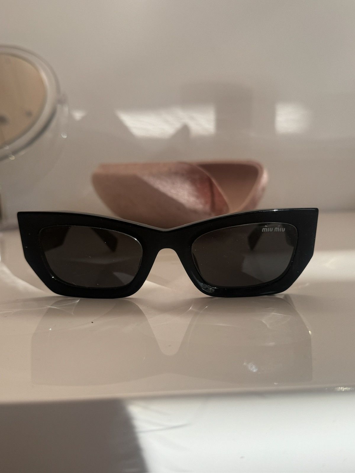 Miu Miu Miu Miu Sunglasses Size ONE SIZE - 4 Thumbnail