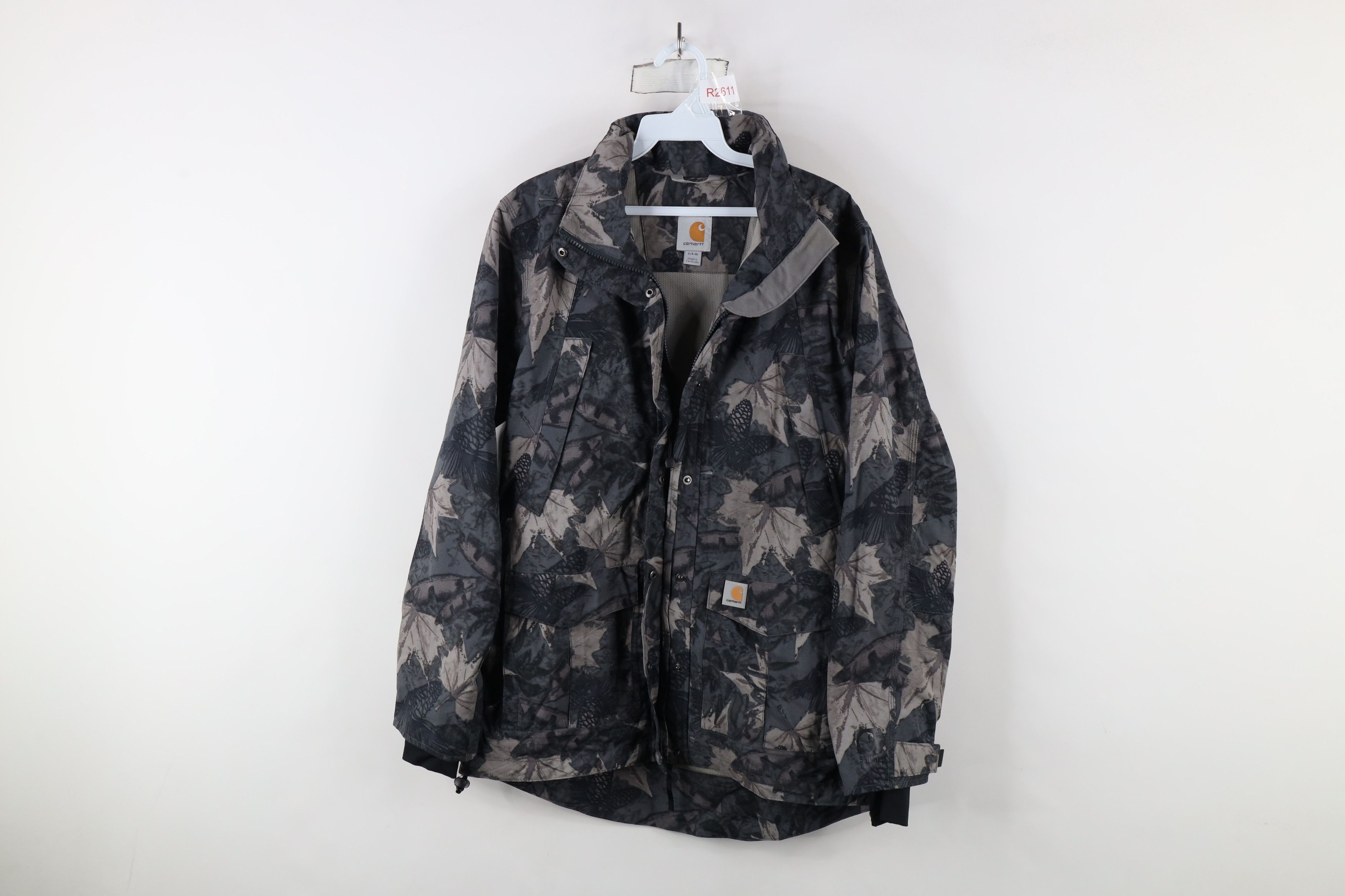 Carhartt × Vintage Vintage Carhartt Camouflage Storm Defender Full Zip Jacket Size S / US 4 / IT 40 - 1 Thumbnail