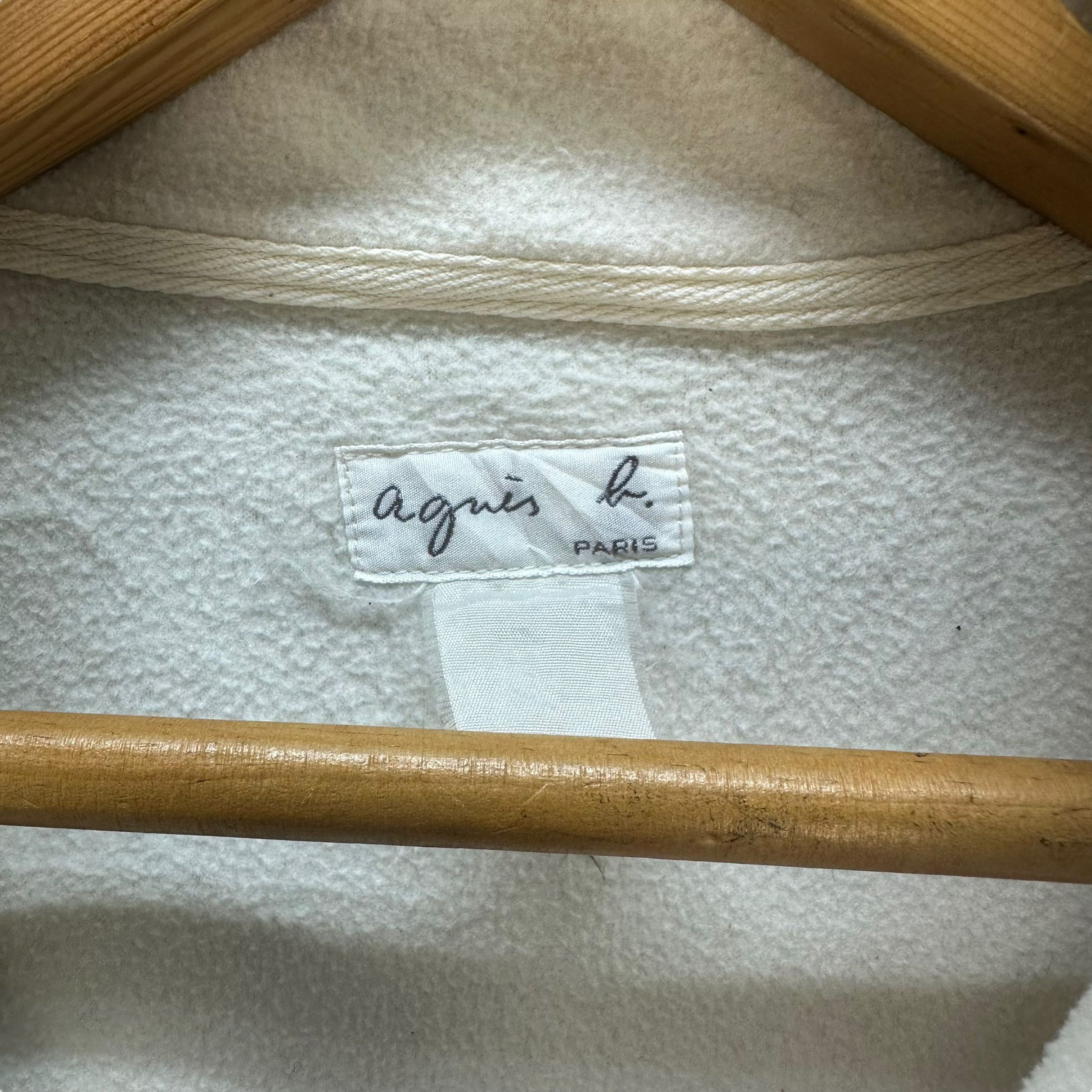 agnes b. AGNES B PARIS HALF ZIP TURTLE NECK FLEECE #8626-018 Size US L / EU 52-54 / 3 - 6 Thumbnail