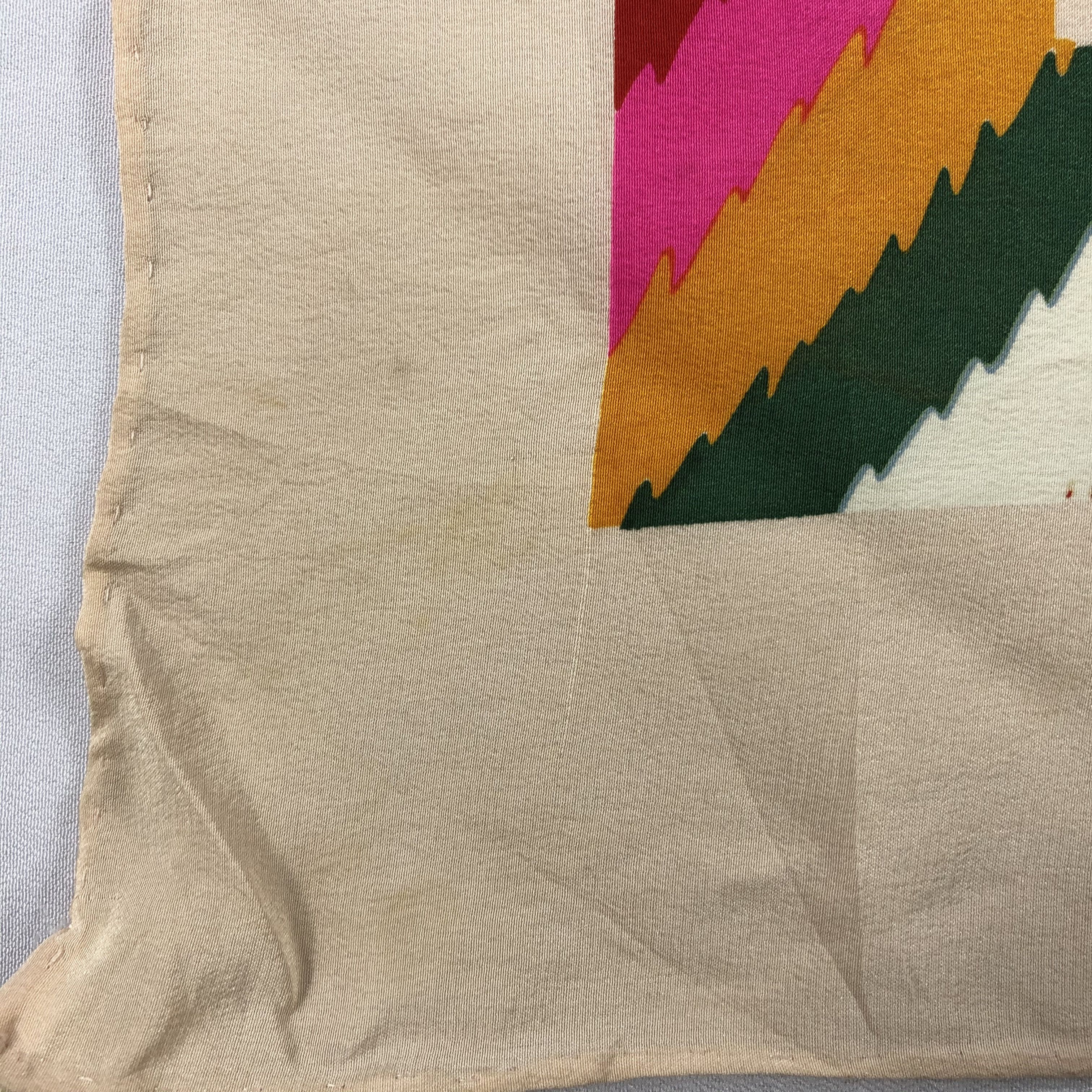 Hanae Mori Vintage Hanae Mori Silk Scarf Size ONE SIZE - 6 Thumbnail