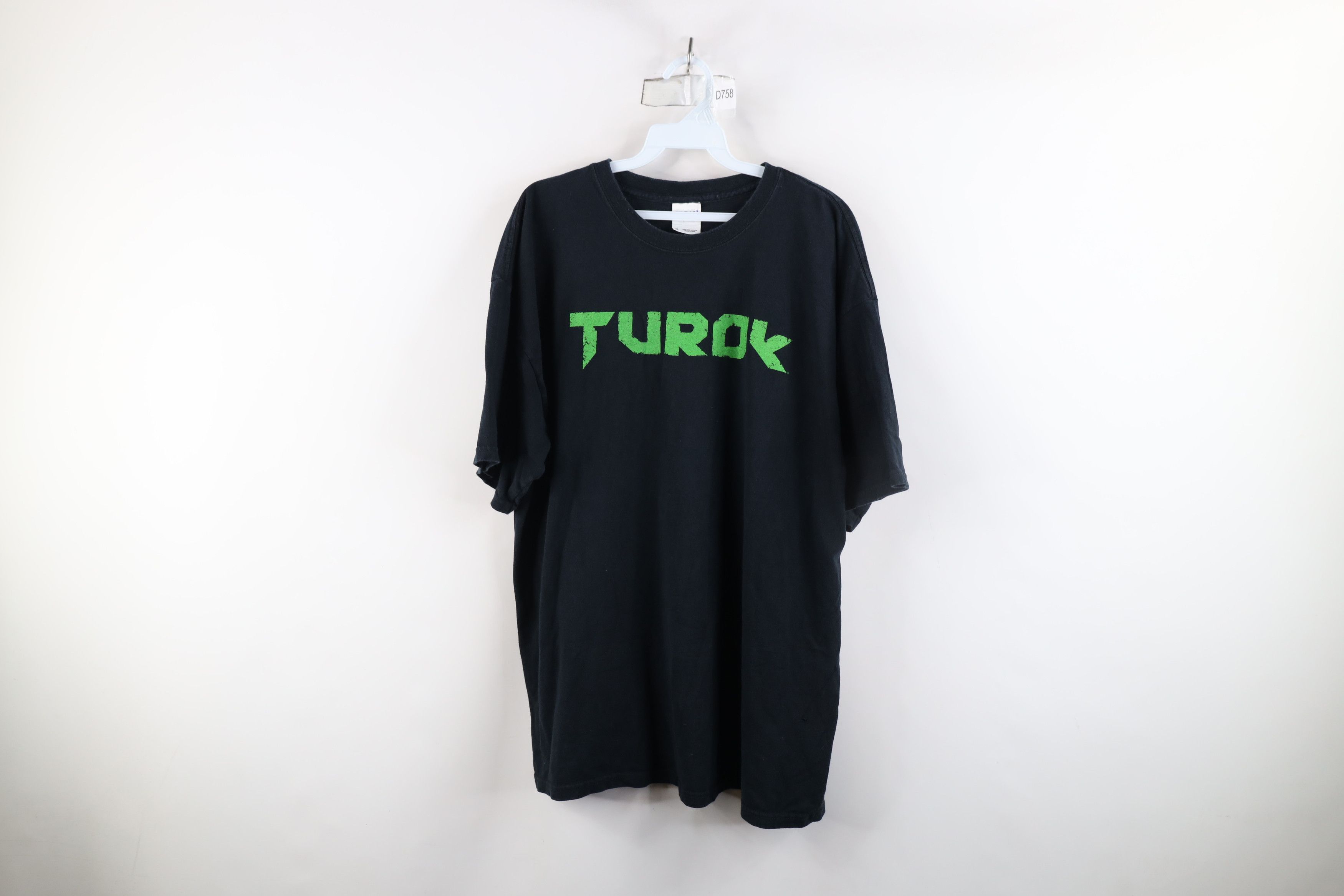 Vintage Vintage 90s Y2K Spell Turok Video Game Short Sleeve T-Shirt Size US XL / EU 56 / 4 - 1 Thumbnail