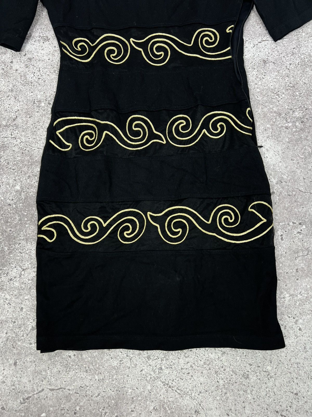 Versace Jeans Couture Versace Jeans Mini Dress Black Size M / US 6-8 / IT 42-44 - 7 Thumbnail