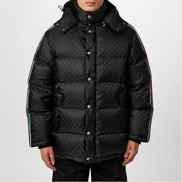 Gucci Gg Nylon Jacquard Web Jacket Size US XL / EU 56 / 4 - 1 Thumbnail