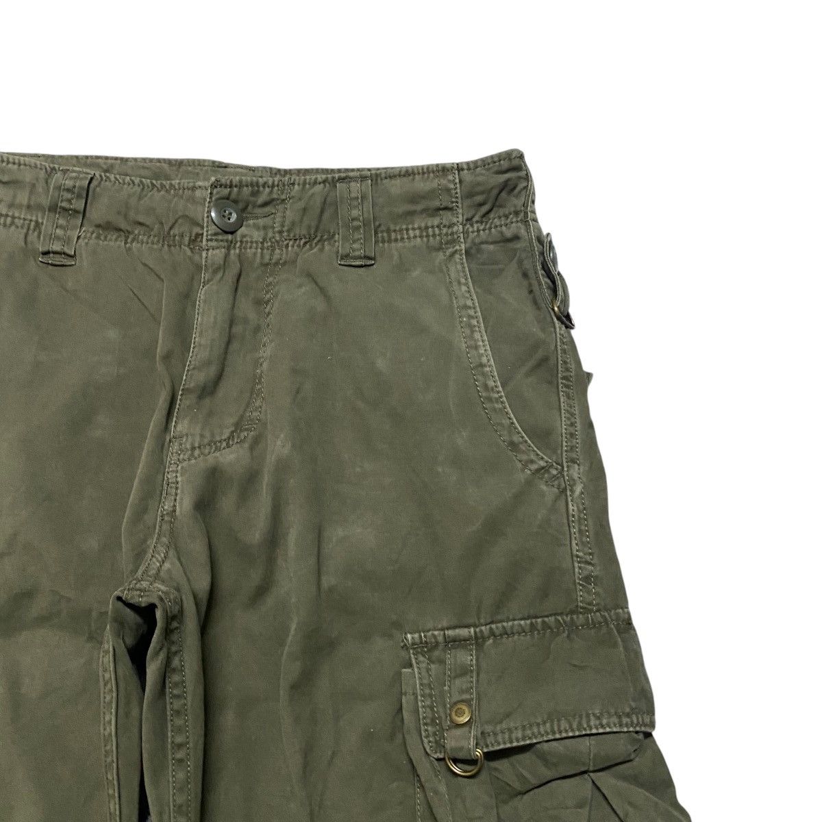 Japanese Brand DOUBLE EDGE Military Riders Cargo Pants Size US 30 / EU 46 - 5 Thumbnail