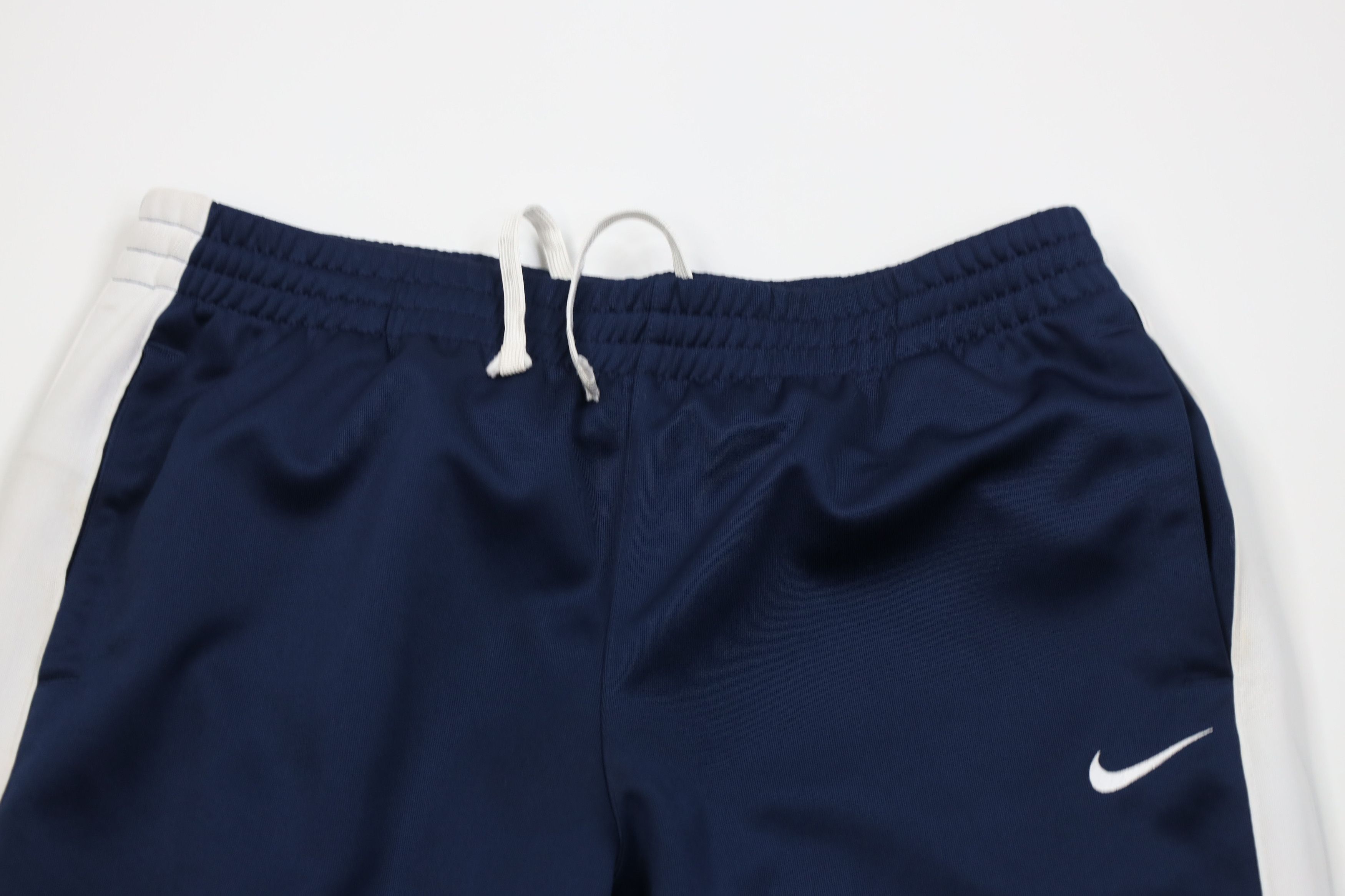 Nike Vintage Y2K Nike Scott Mini Swoosh Wide Leg Pants Blue Size US 36 / EU 52 - 2 Thumbnail