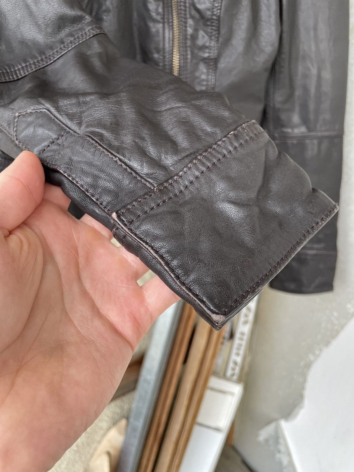 Allsaints Allsaints Belvedere Avant Garde Biker Leather Jacket US 2 Size XS / US 0-2 / IT 36-38 - 8 Thumbnail