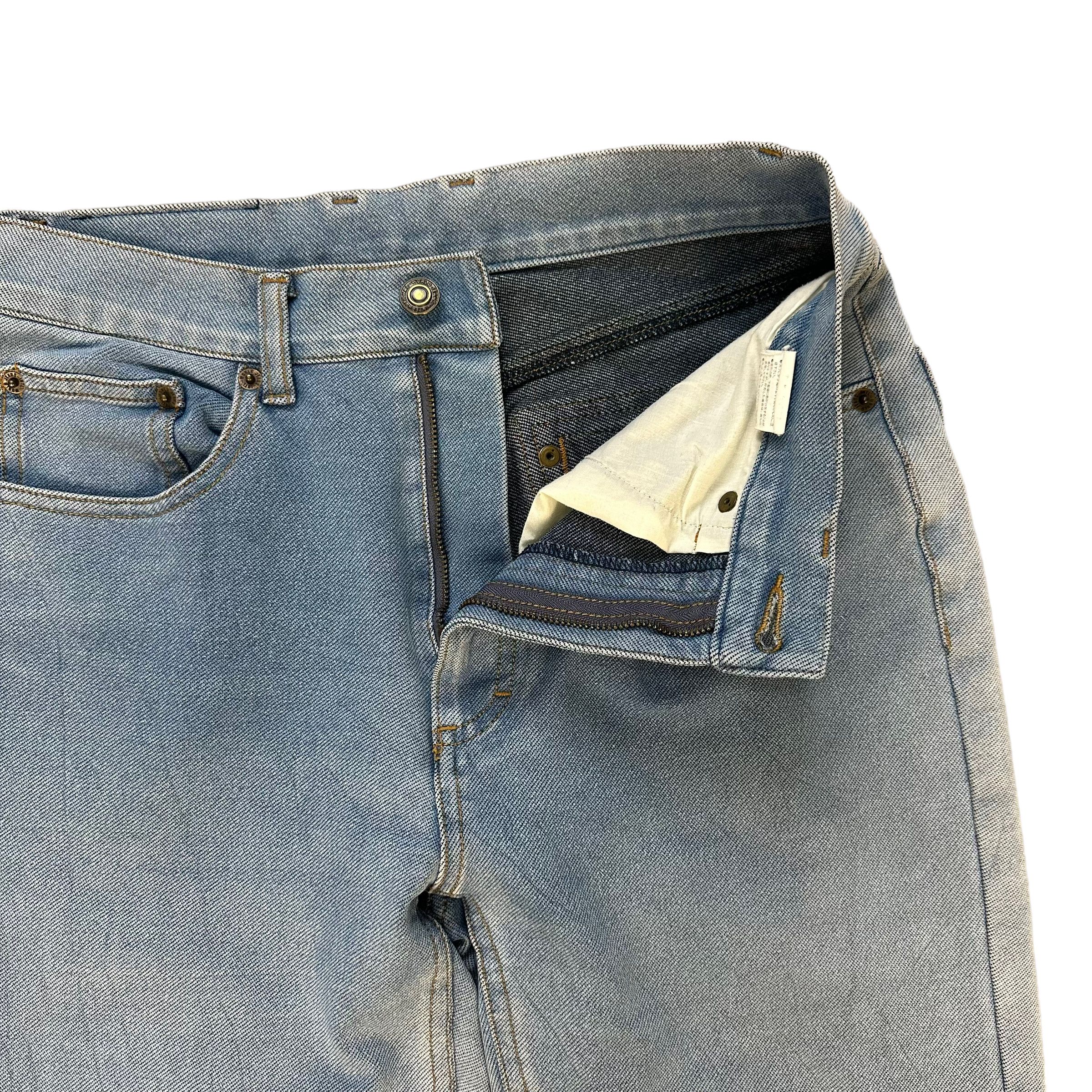 Japanese Brand COMME LE VENT HOMME LIGHT WASH DENIM PANT #7803-177 Size US 27 - 7 Thumbnail