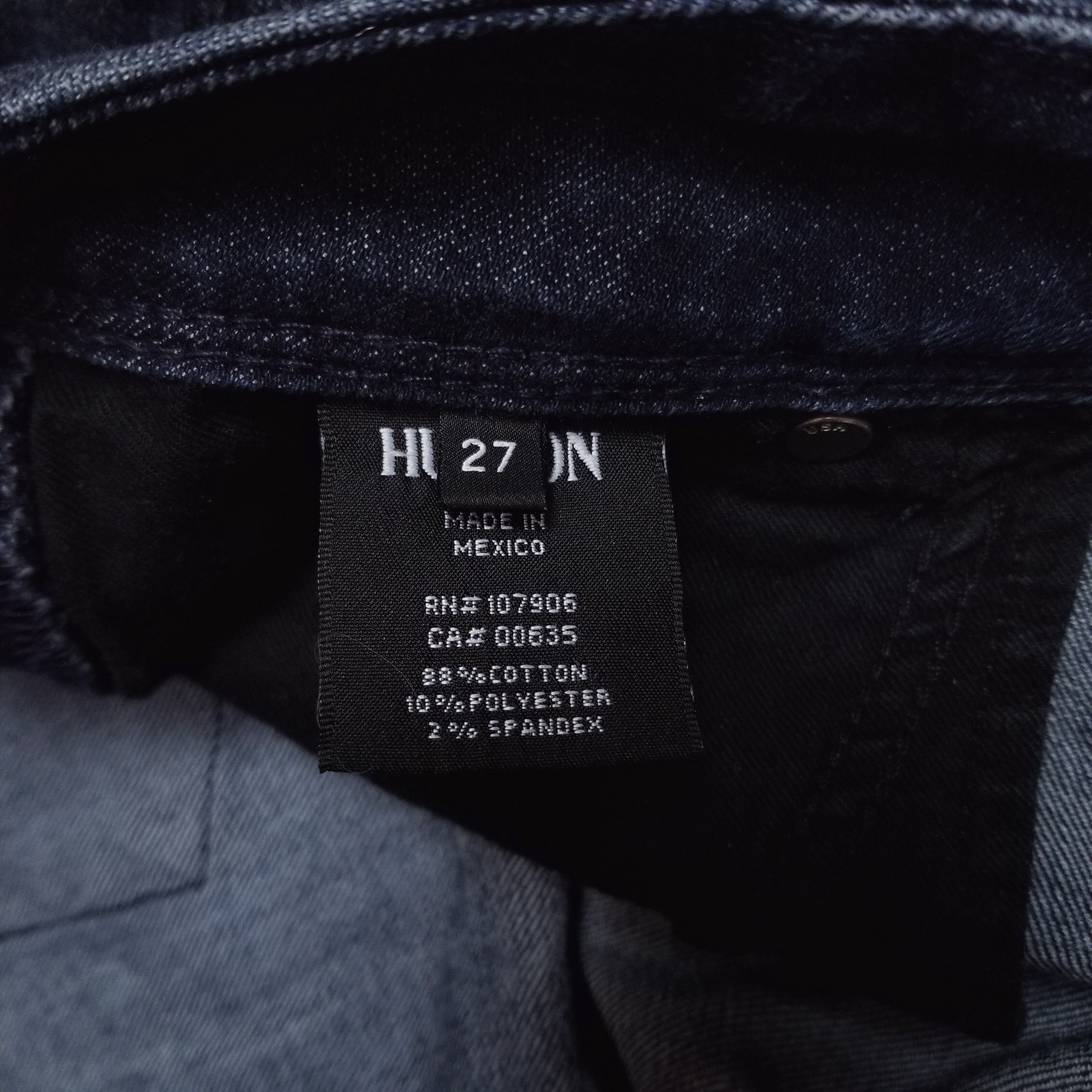 Hudson Collin Flap Skinny Jeans Size 27" / US 4 / IT 40 - 4 Thumbnail