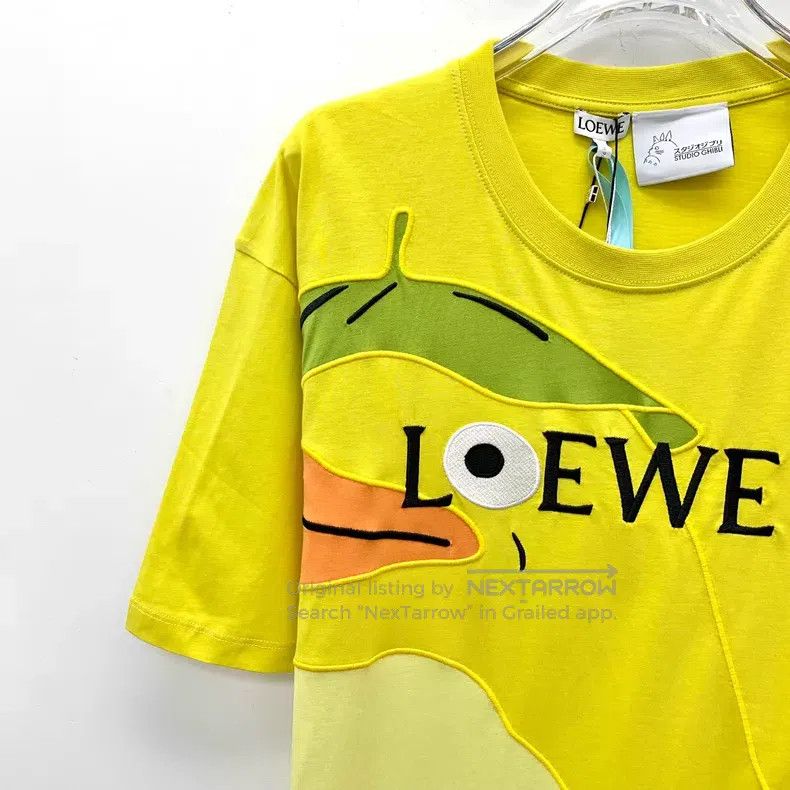 Loewe Loewe Spirited Away Joint Name Yellow Logo Letter Embroide Size XS / US 0-2 / IT 36-38 - 3 Thumbnail
