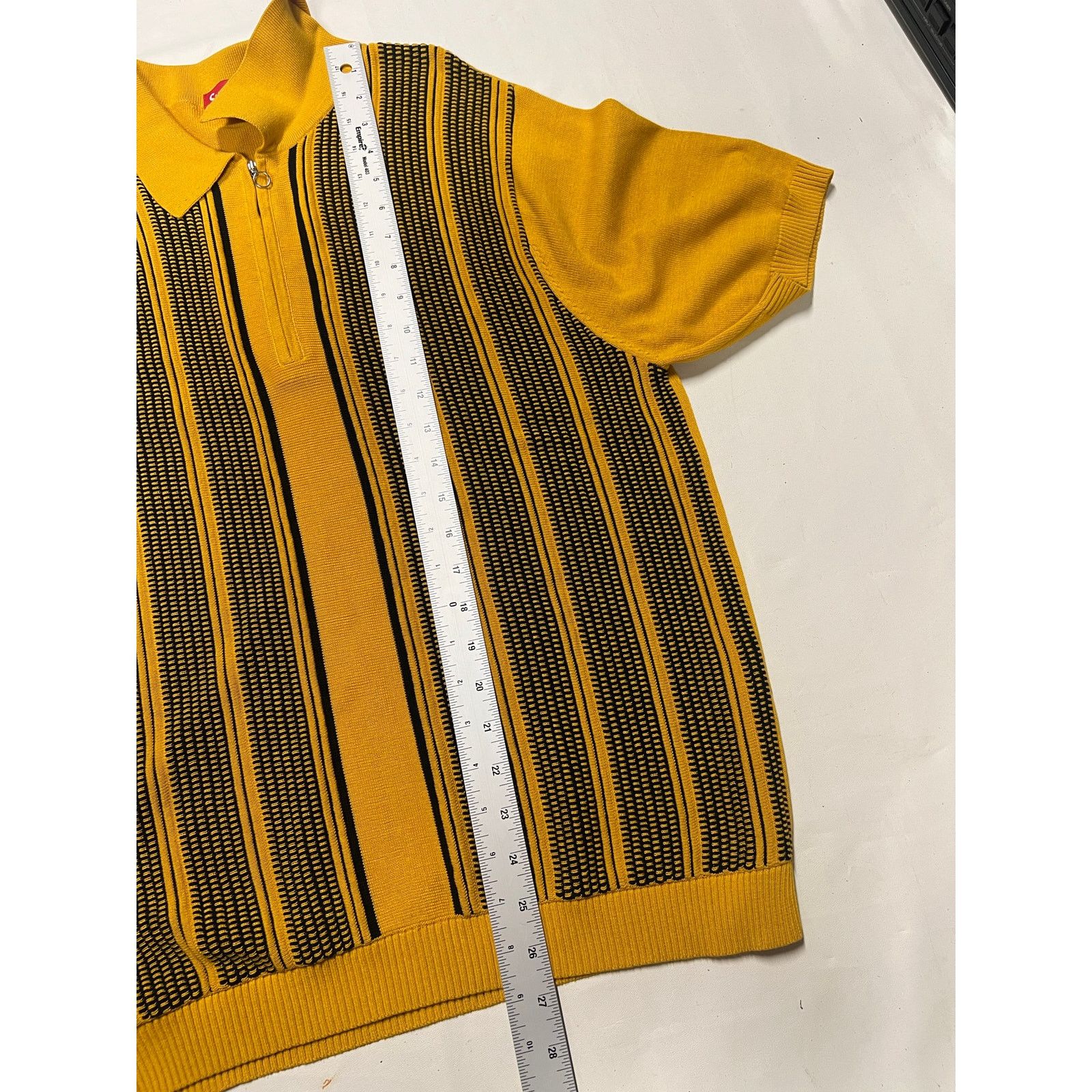Supreme Supreme SS16 Half Zip Knit Polo Shirt Size US M / EU 48-50 / 2 - 6 Thumbnail