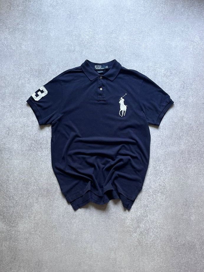 トップス archive polo Ralph lauren polo shirt y2k Vintage 90s Y2K Polo Ralph Lauren Horizontal Nautical Stripe Short