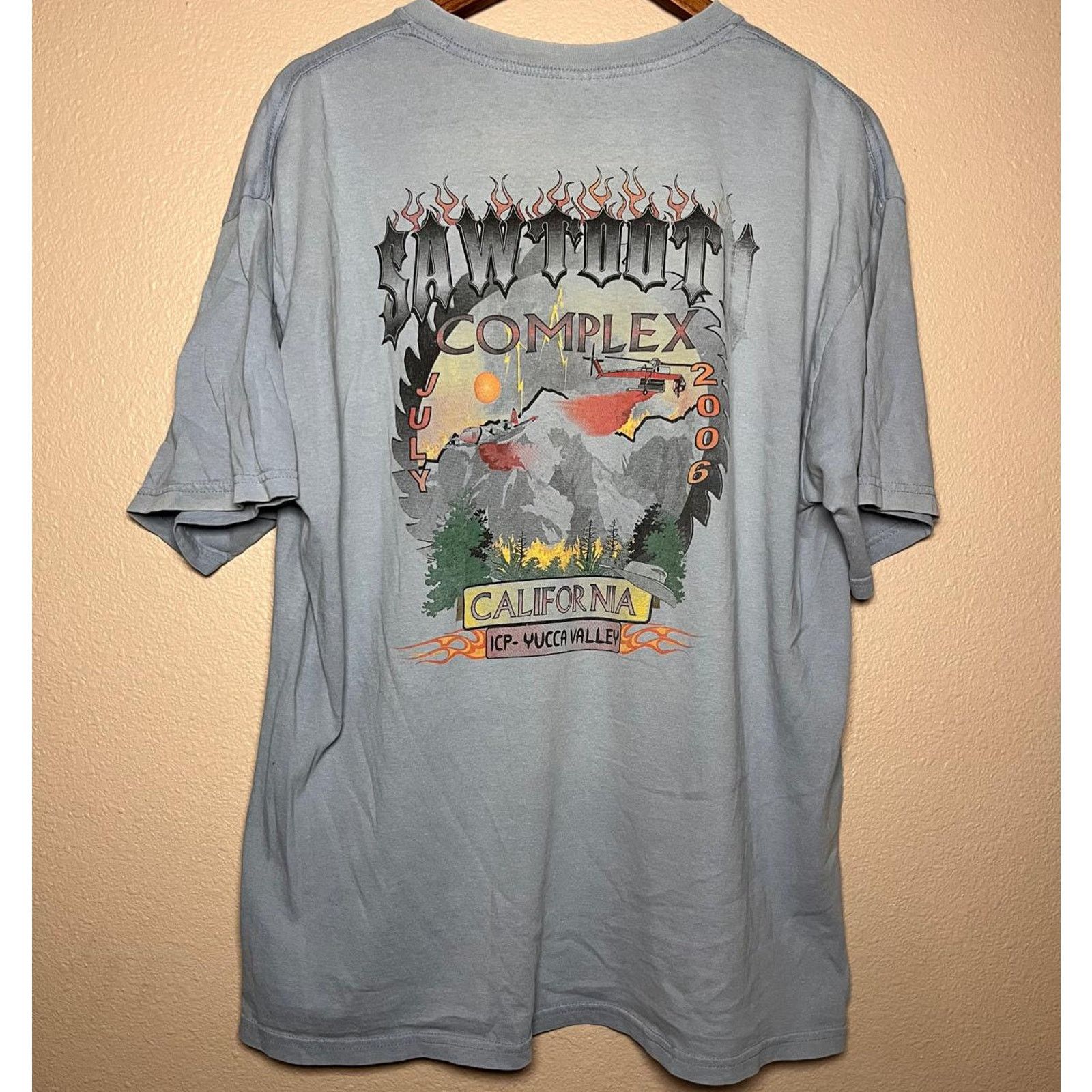 Other Vintage Sawtooth Complex California Wildfire Tee – Size XL Size US XL / EU 56 / 4 - 2 Thumbnail