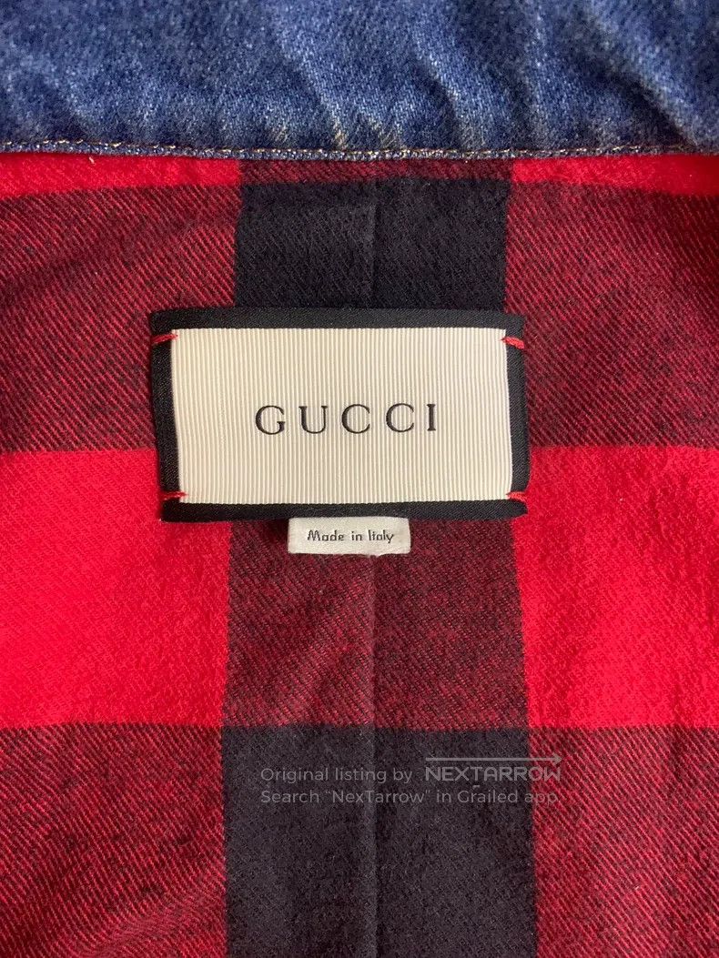 Gucci Gucci Tiger Head Denim Jacket Size US M / EU 48-50 / 2 - 3 Thumbnail