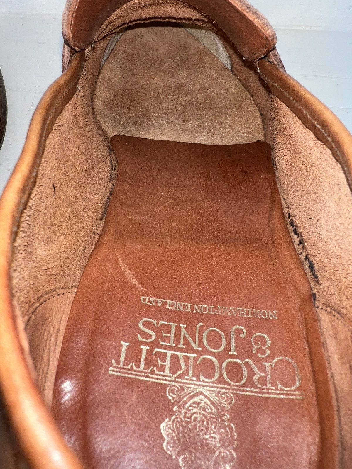Crockett & Jones Crockett & Jones SELSEY Brown Leather Penny Loafers Shoes Size US 9 / EU 42 - 11 Thumbnail