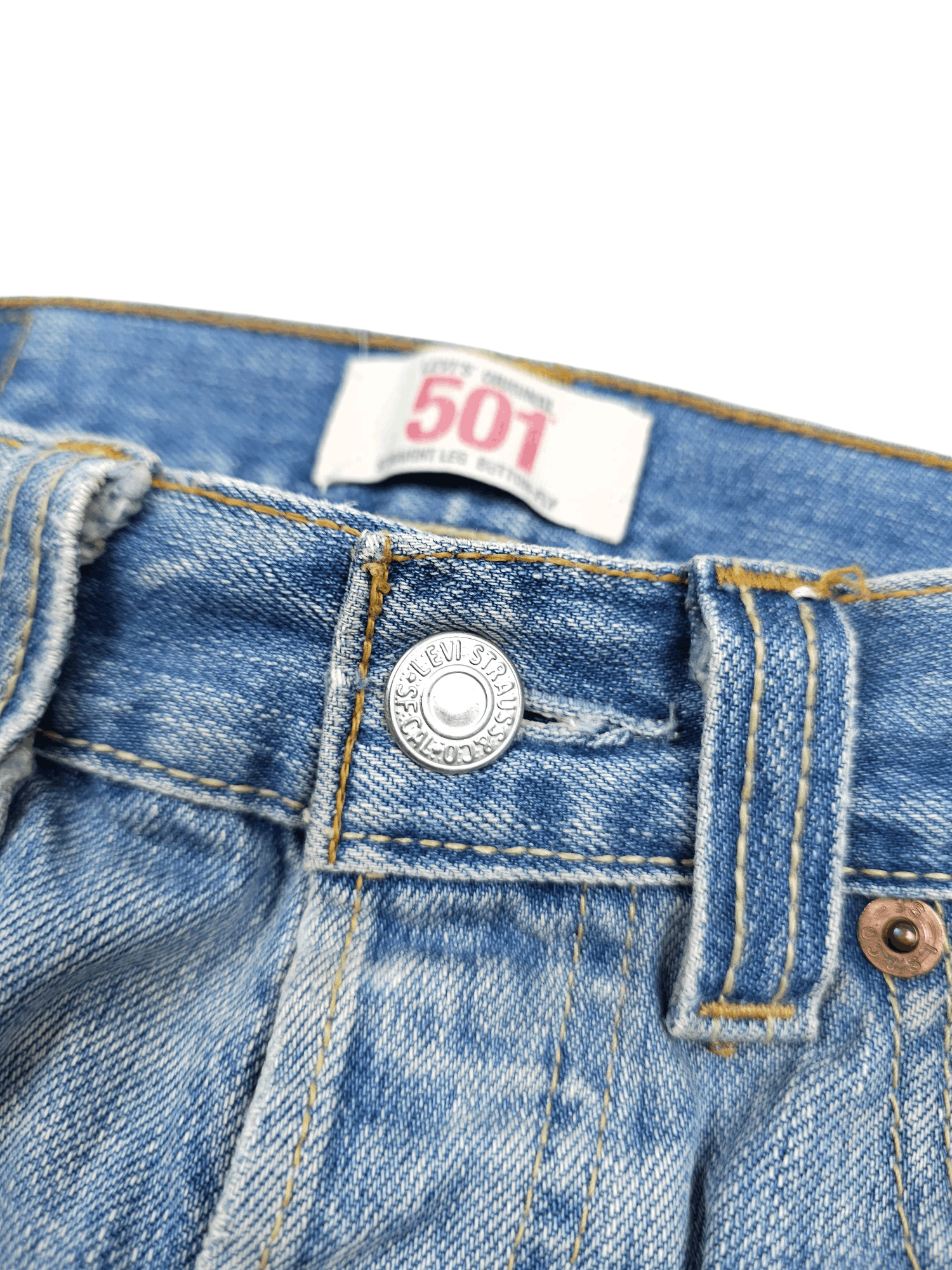Levi's × Vintage 💎 Size 31/30 Vintage 90's Levi's 501 Jeans Y2K 505 Faded Size US 31 - 4 Thumbnail