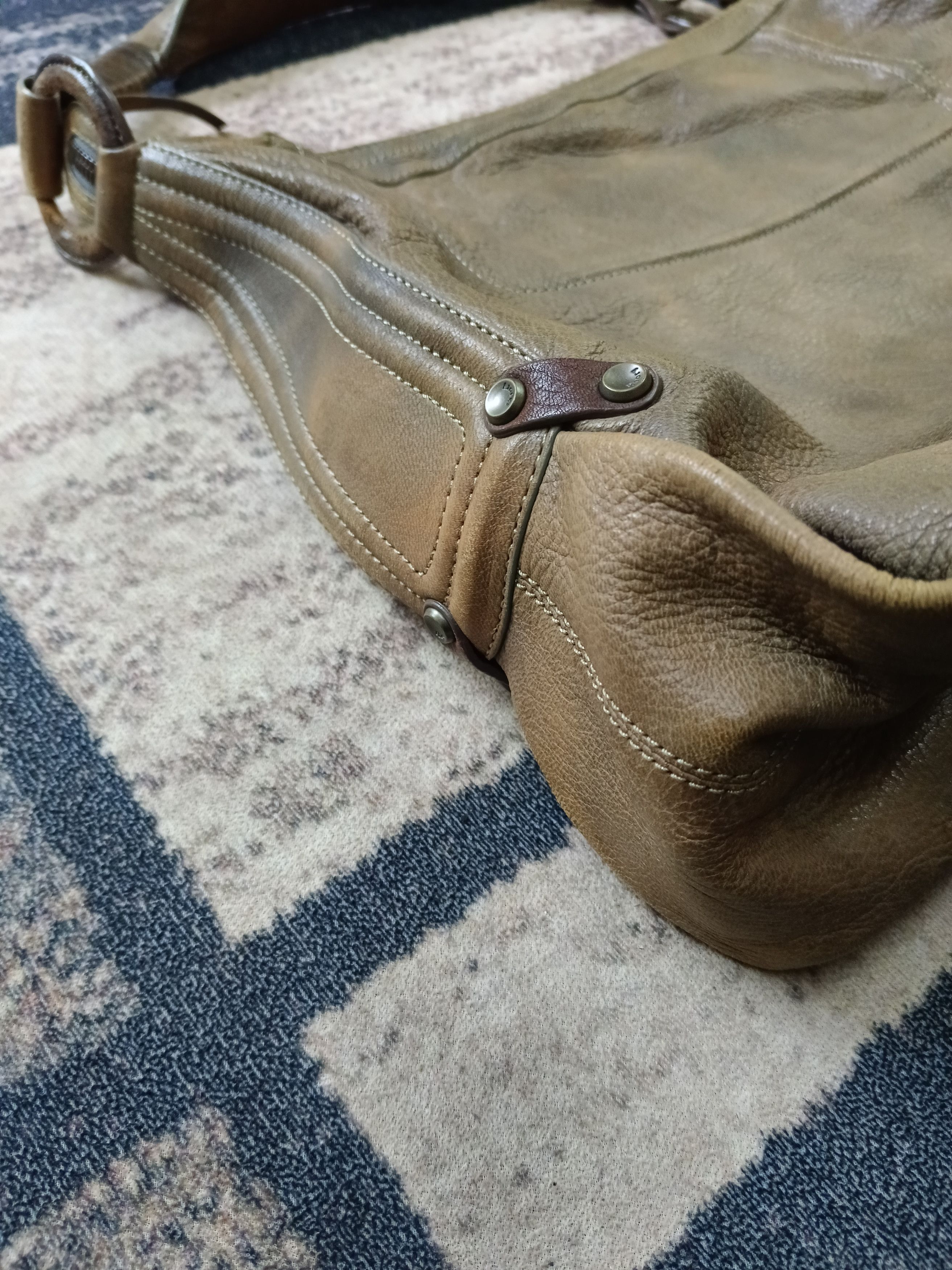 Theory Theory Hobo Patina Leather Size ONE SIZE - 3 Thumbnail