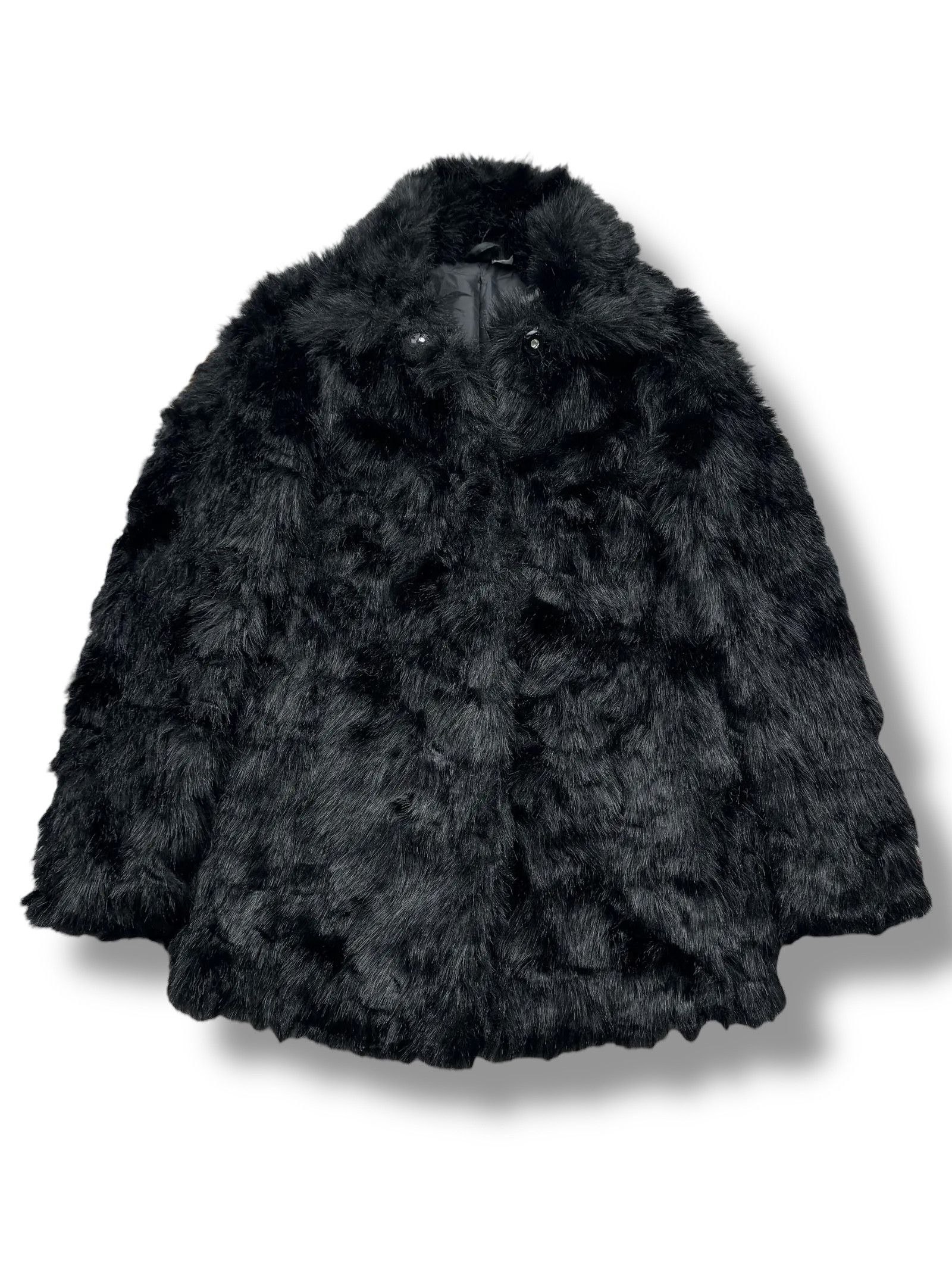 Japanese Brand Y2K Faux Fur Coat(V300) Size S / US 4 / IT 40 - 1 Thumbnail