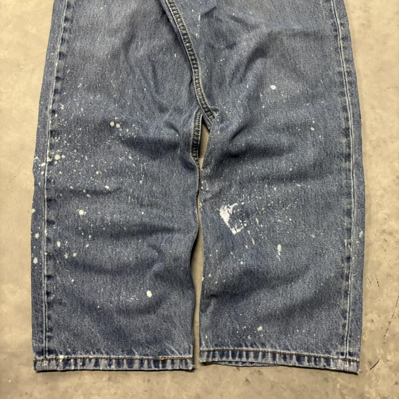 Levi's × Vintage Crazy Vintage Y2K/2000s Levis Medium Wash Essential Denim Jeans! Size US 34 / EU 50 - 6 Thumbnail