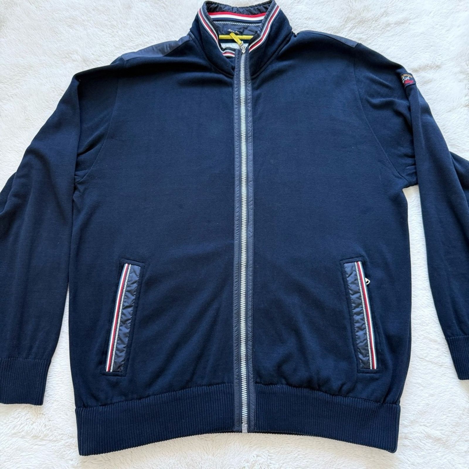 Paul & Shark Paul & Shark men cotton zipper cardigan size XL Size US XL / EU 56 / 4 - 1 Thumbnail