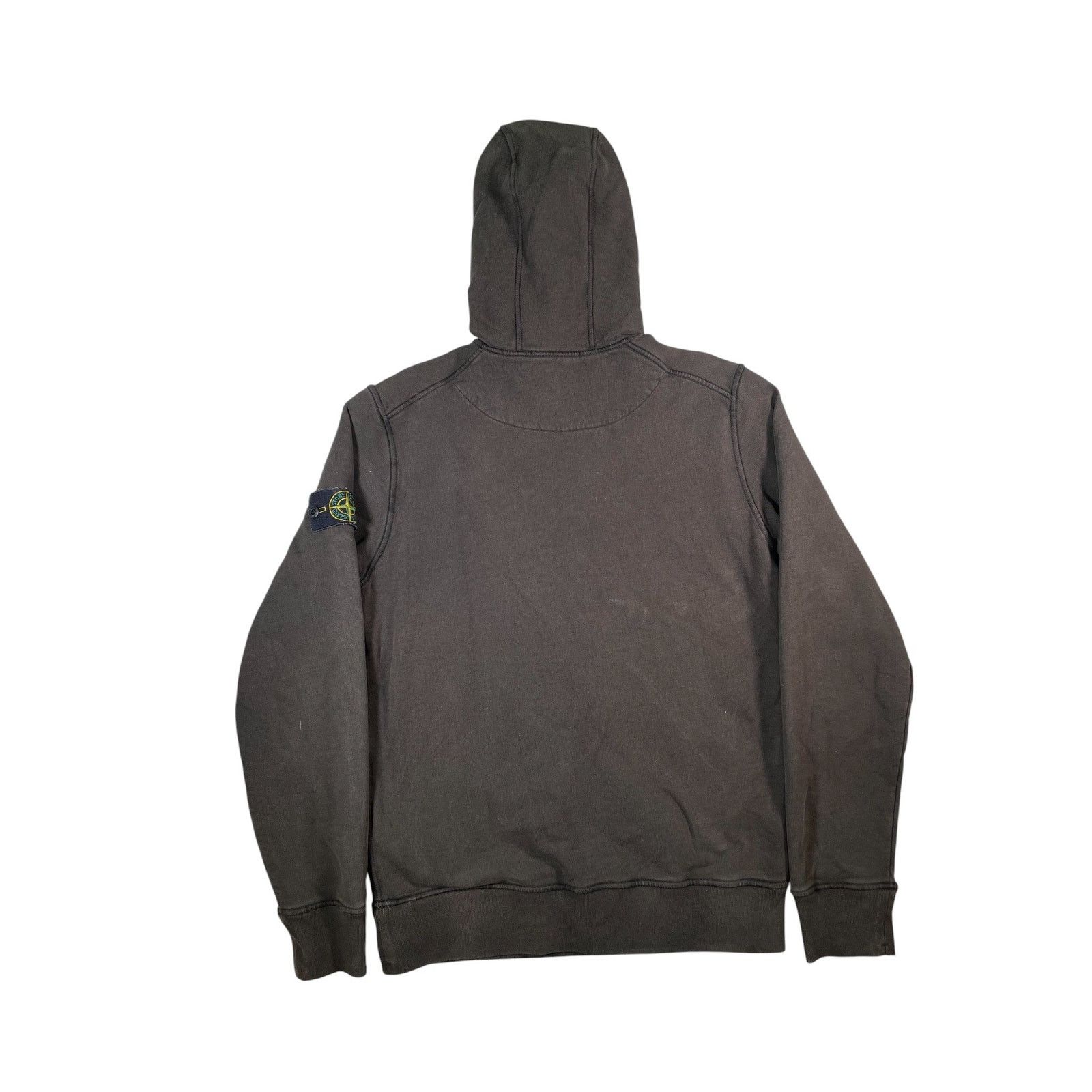 Stone Island Stone Island Olive Hoodie Size US M / EU 48-50 / 2 - 2 Thumbnail