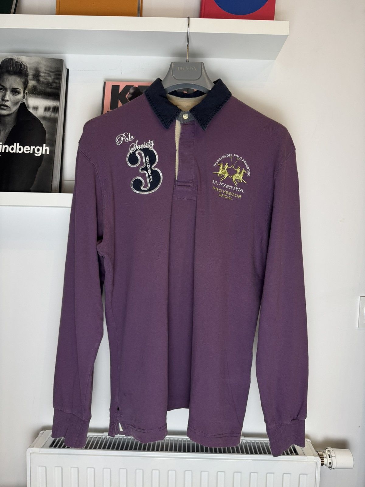 La Martina La Martina Luxury Long sleeve Polo T-Shirt Designer hype Size US XL / EU 56 / 4 - 1 Thumbnail